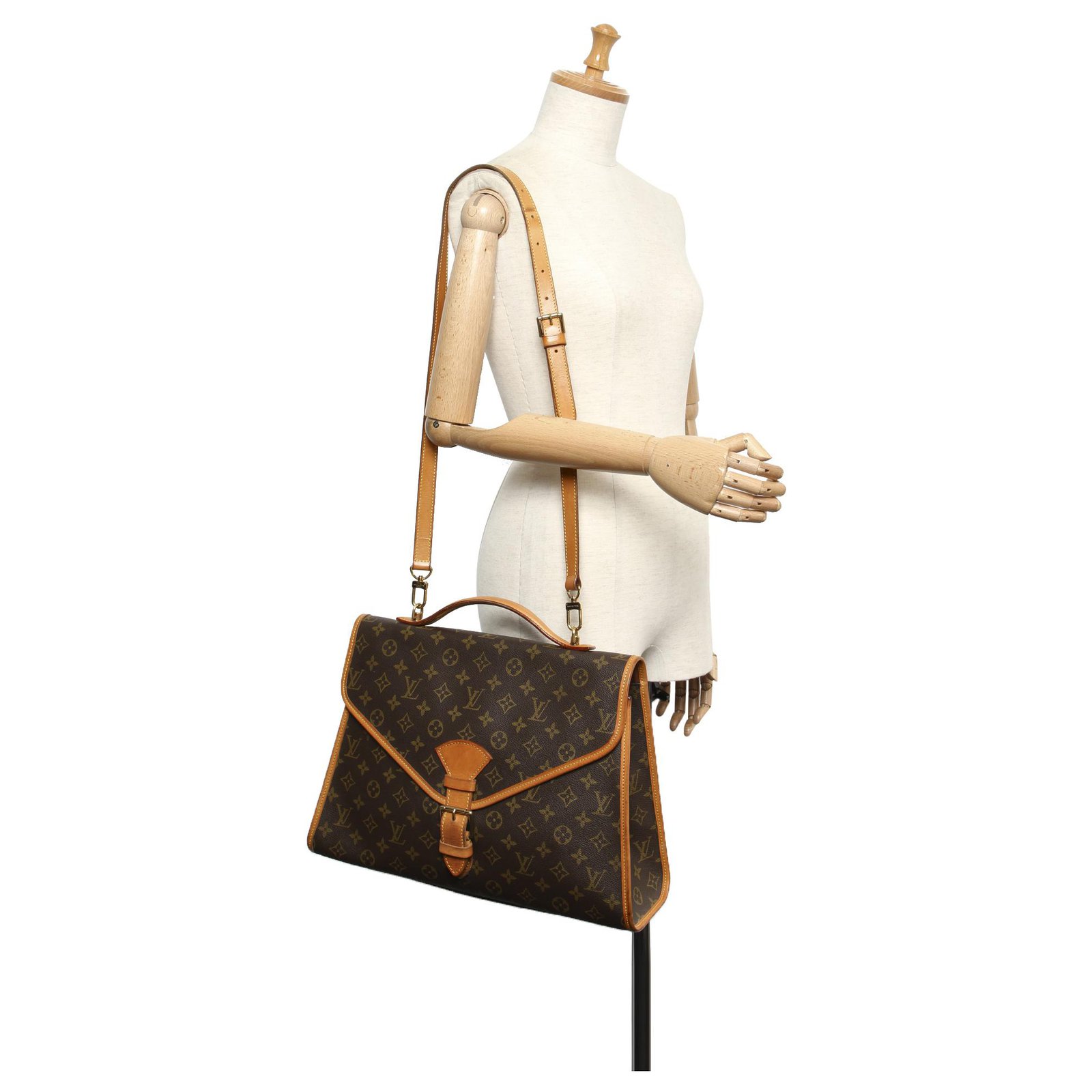 Louis Vuitton 2021 Monogram Beverly Briefcase GM - Brown Satchels, Handbags  - LOU704596