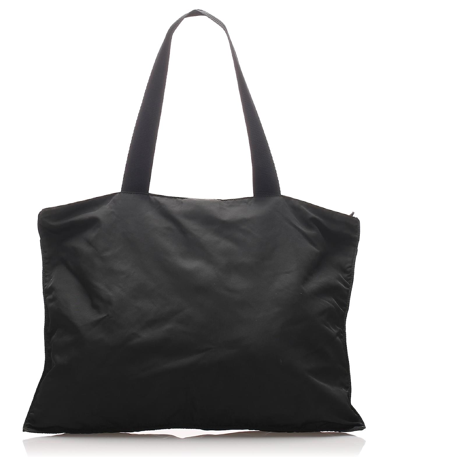 Prada Black Tessuto Tote Bag Nylon Cloth ref.206934 - Joli
