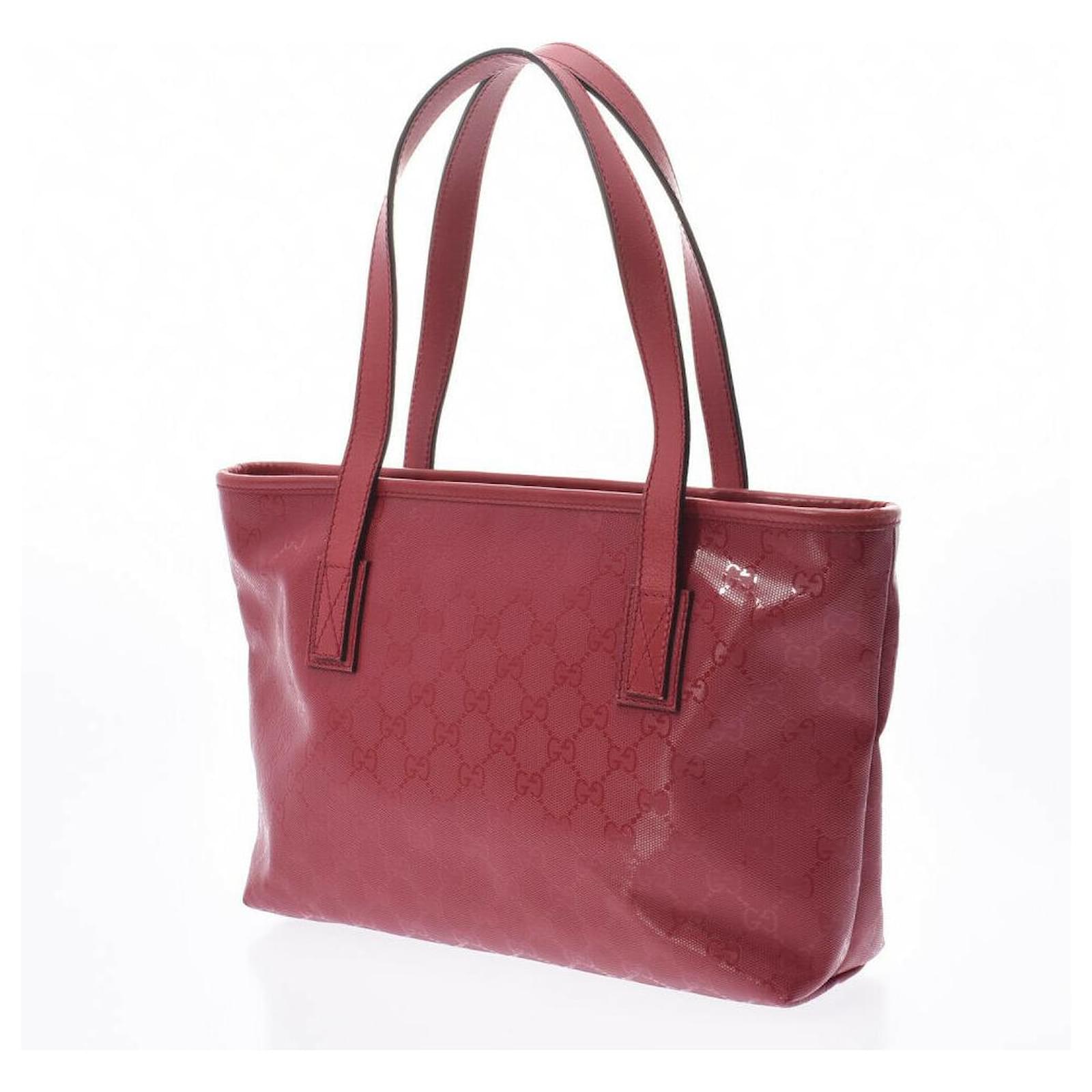 Gucci handbag Red Cloth ref.206989 Joli Closet