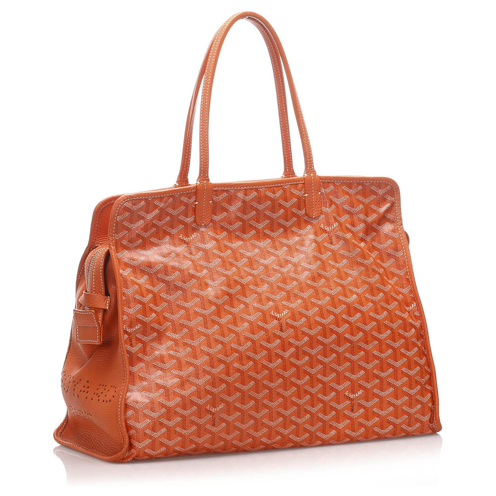 Hardy leather tote