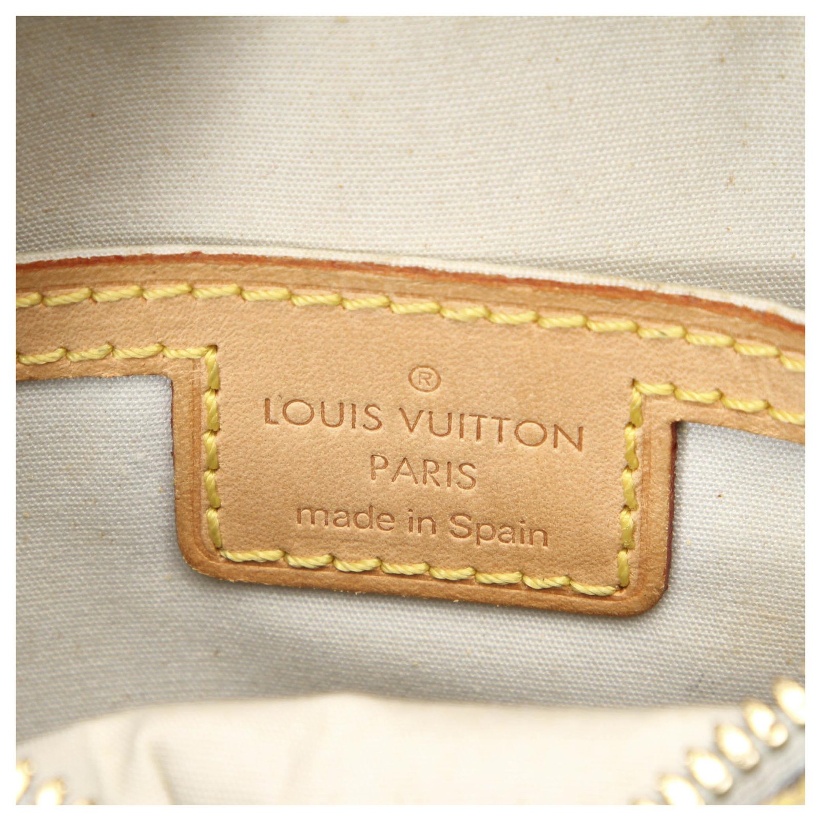 Louis Vuitton Blue Monogram Mini Jeanne PM Brown Leather Cloth Cloth  ref.208546 - Joli Closet