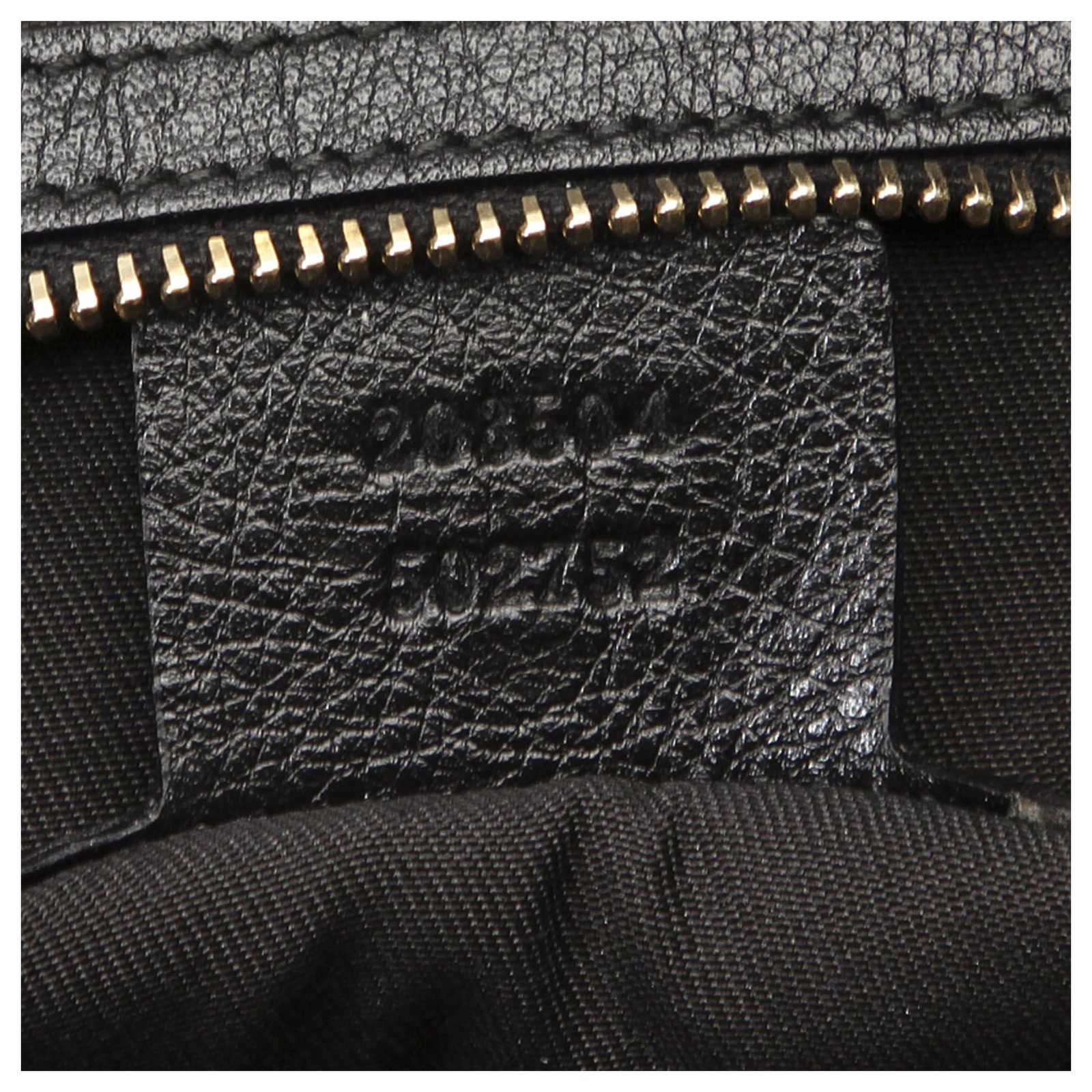 Borsa a tracolla Gucci nera intrecciata con GG Nero Pelle Vitello simile a  un vitello ref.351472 - Joli Closet