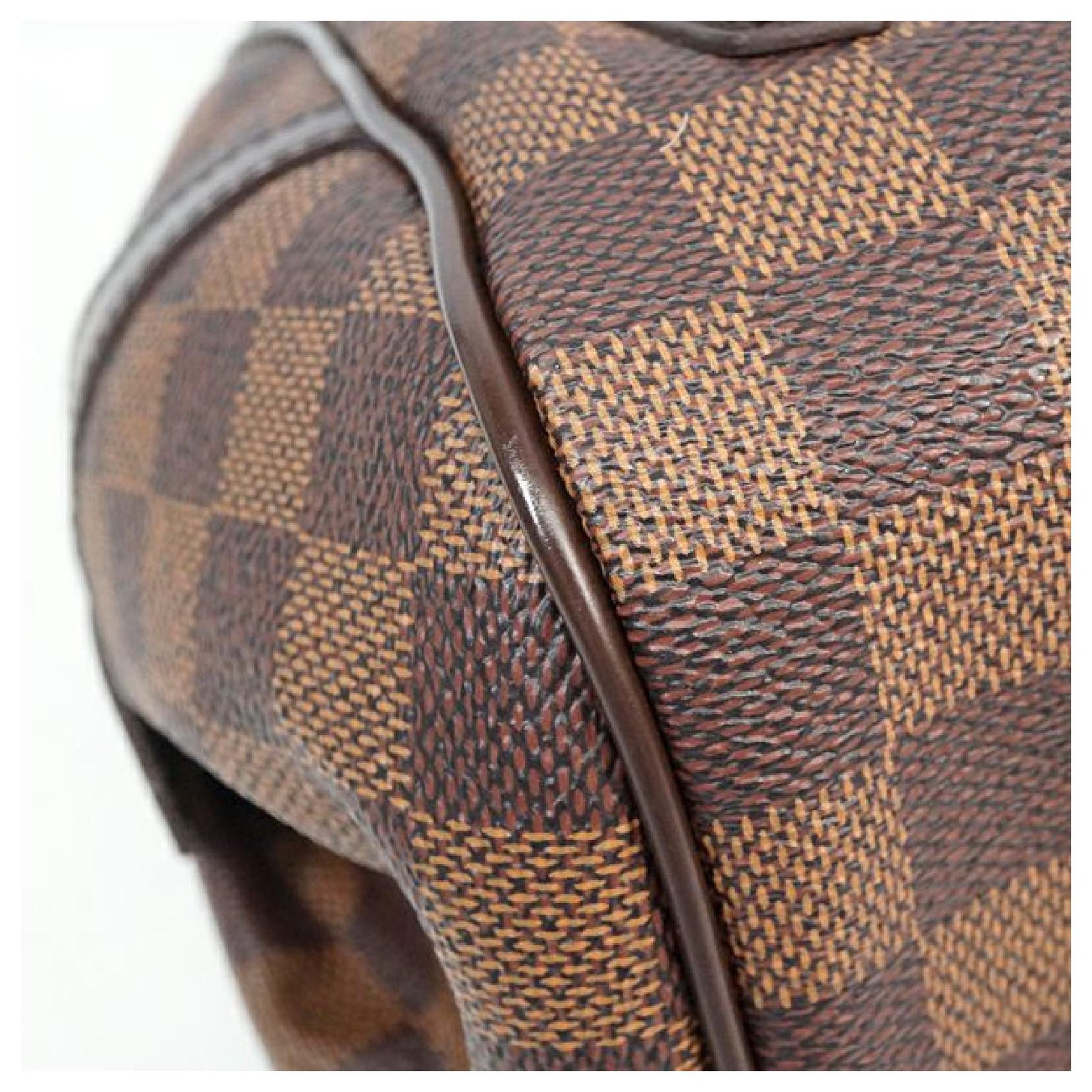 LOUIS VUITTON Rivington PM Womens shoulder bag N41157 damier ebene Cloth  ref.205888 - Joli Closet