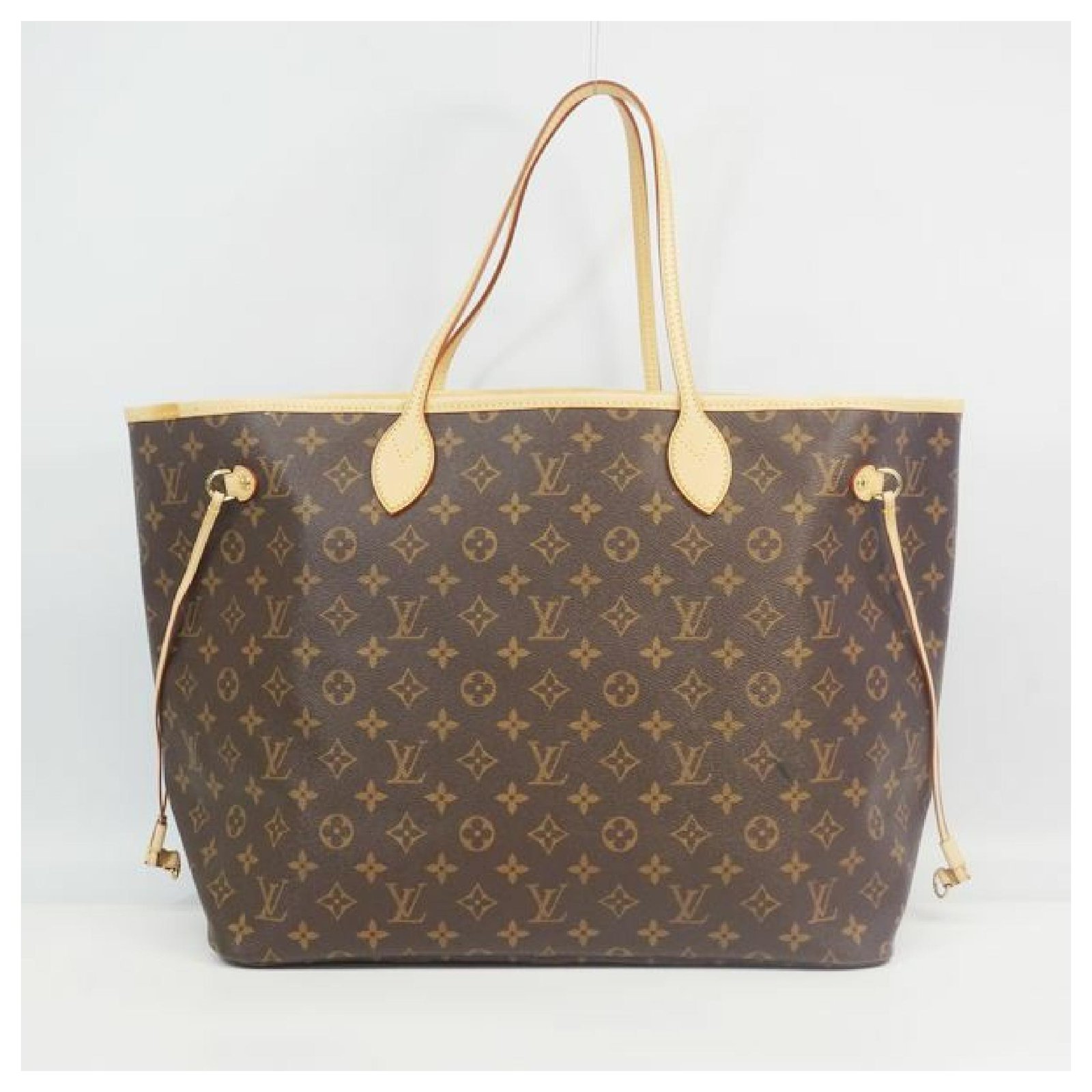 Authentic Louis Vuitton Monogram Neverfull GM Tote Bag Hand Bag M40157 Used  F/S
