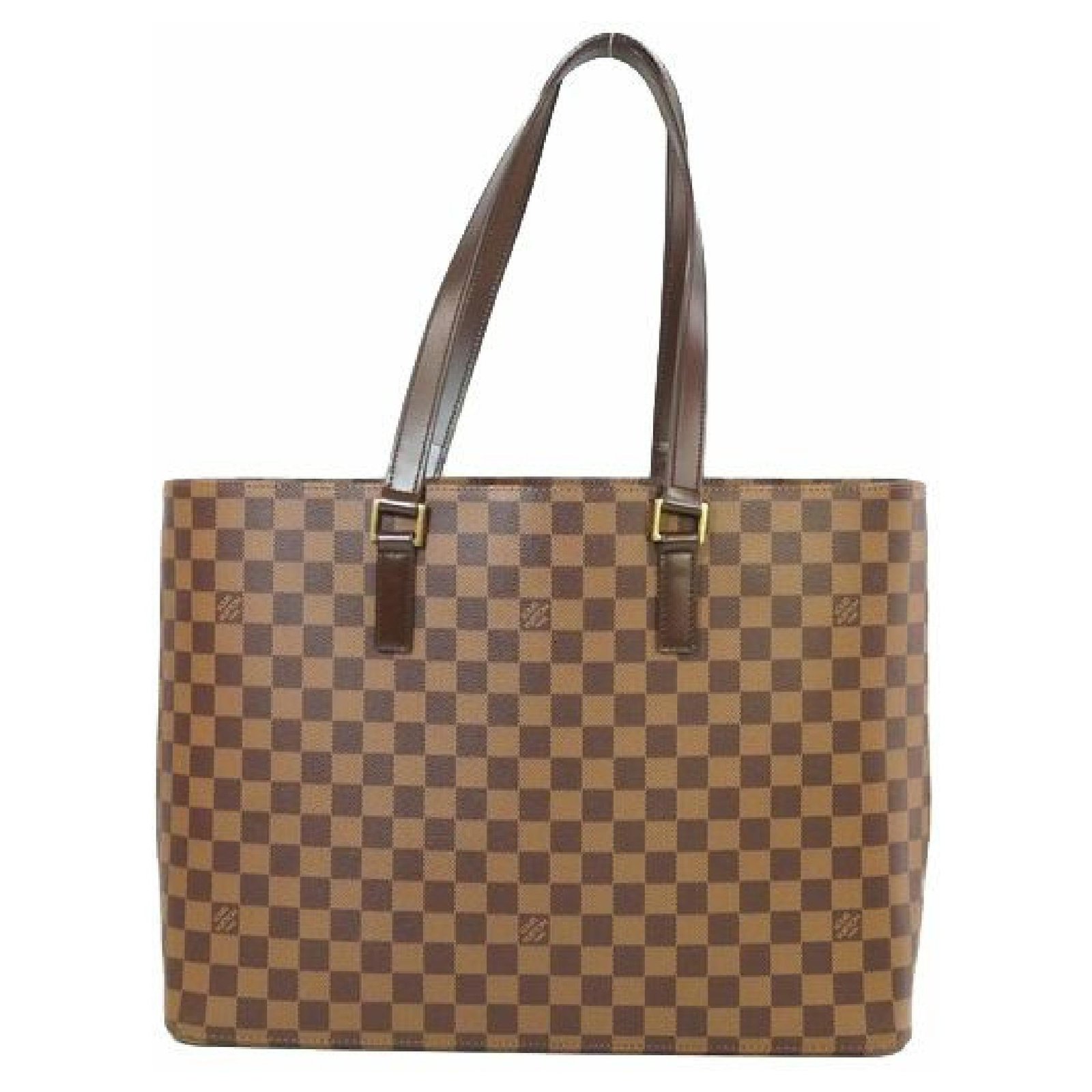 Louis Vuitton Special Order Damier Ebene Canvas Luco Tote Bag