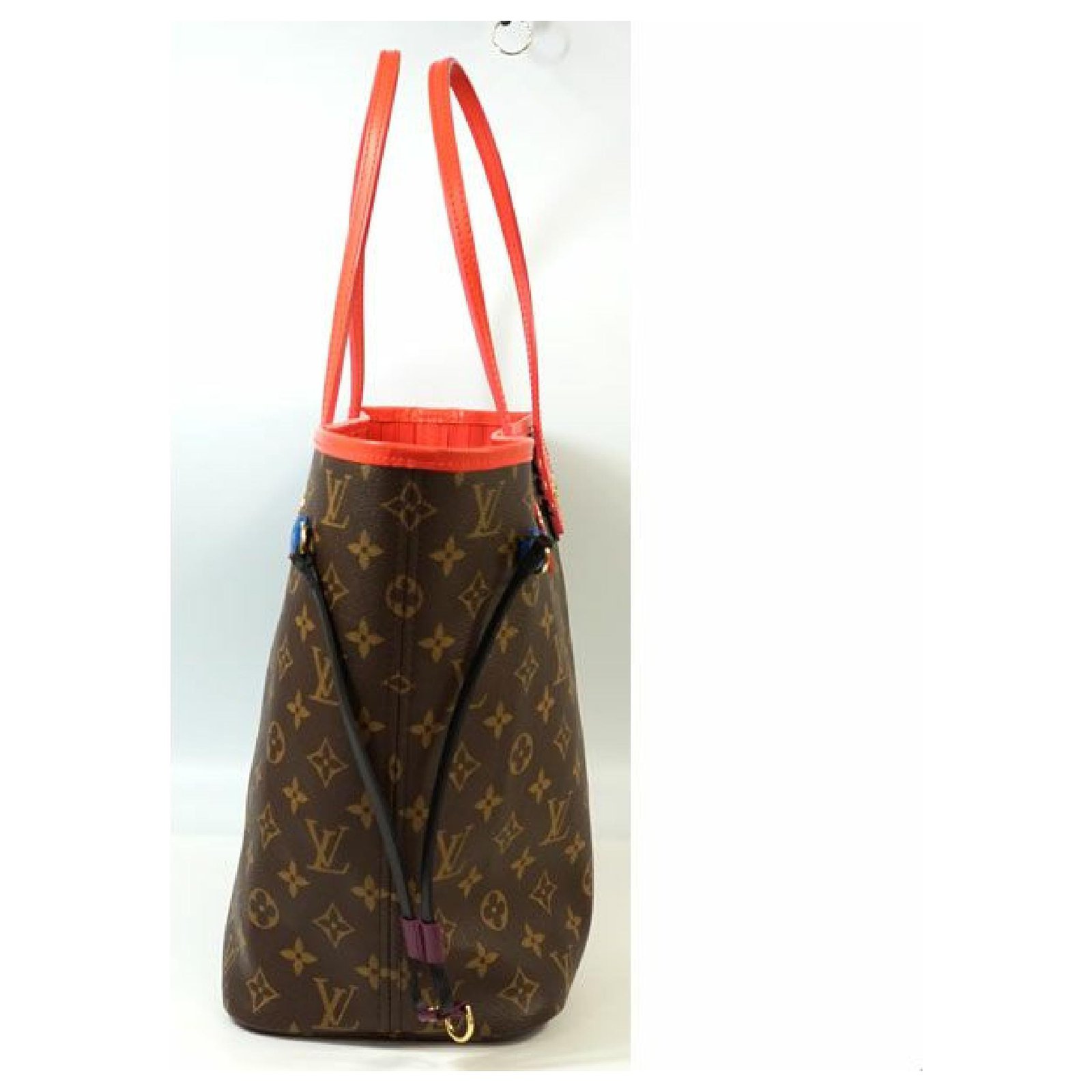 LOUIS VUITTON FLAMINGO MONOGRAM TOTEM NEVERFULL MM