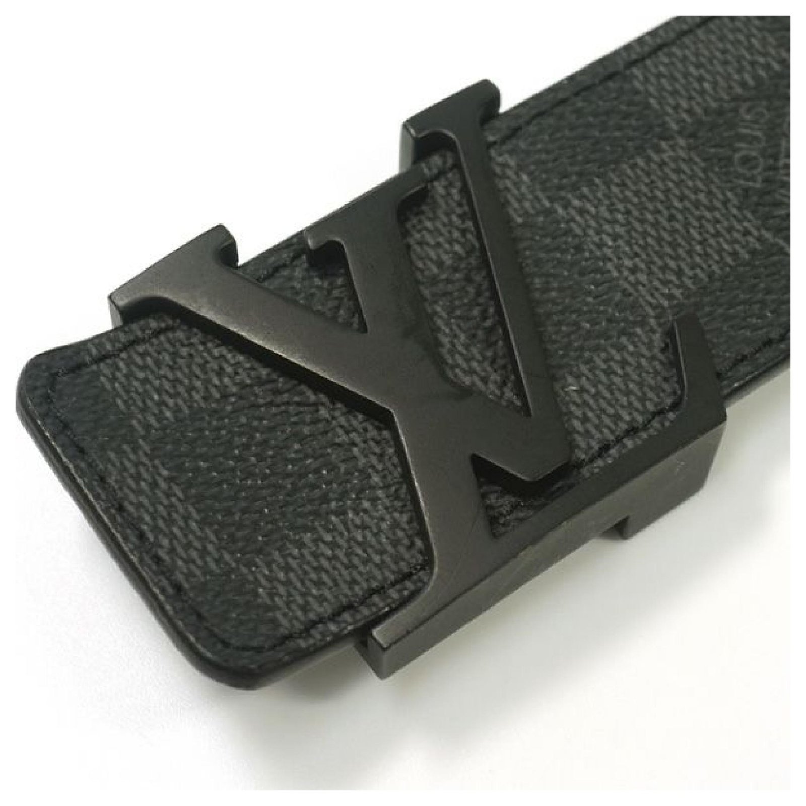 Clothing/Belt LV Damier Graphite Initiales Belt M9808 - Cases