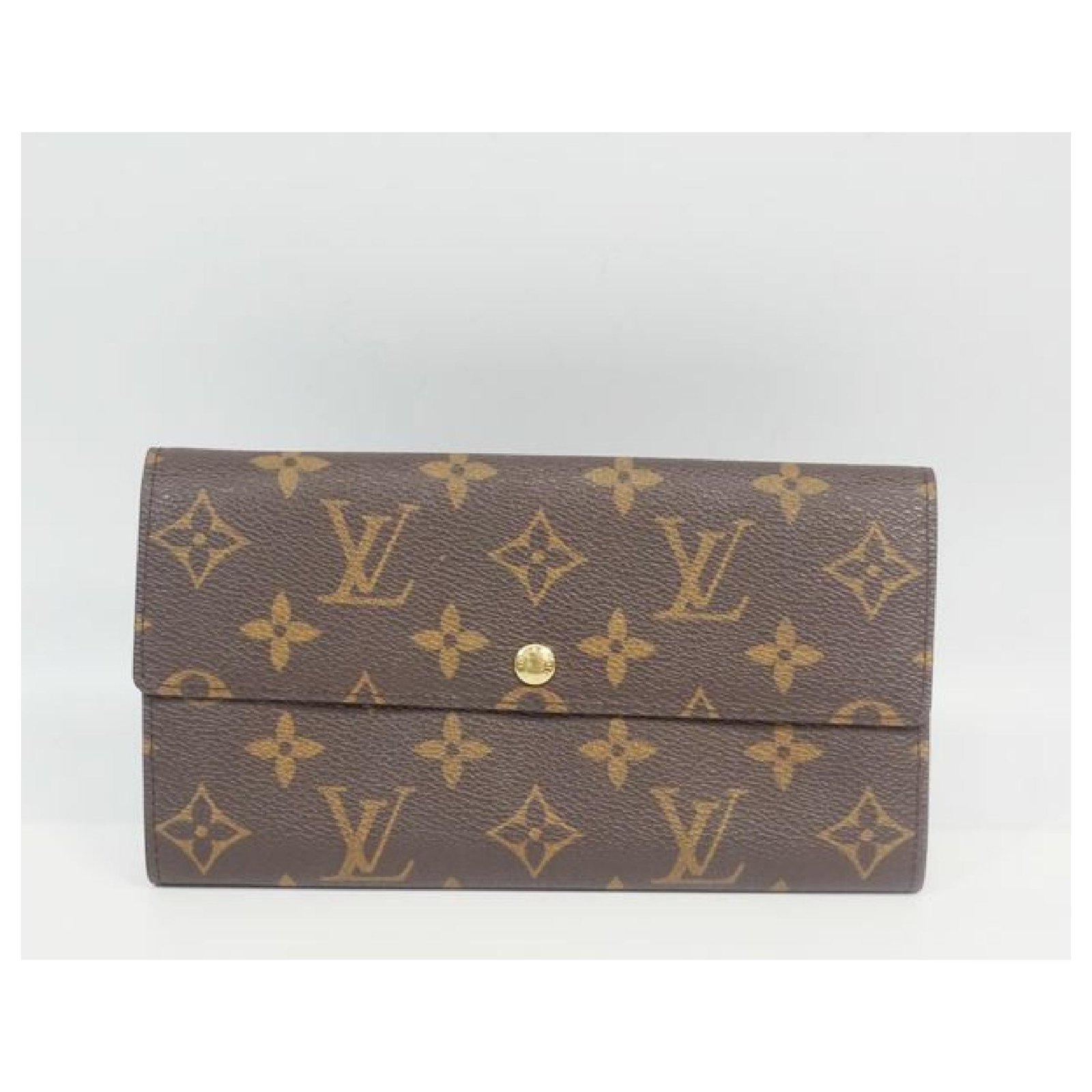 Louis Vuitton portofeuilles Sarah Cartera larga para mujer M61725 Lienzo  ref.209708 - Joli Closet