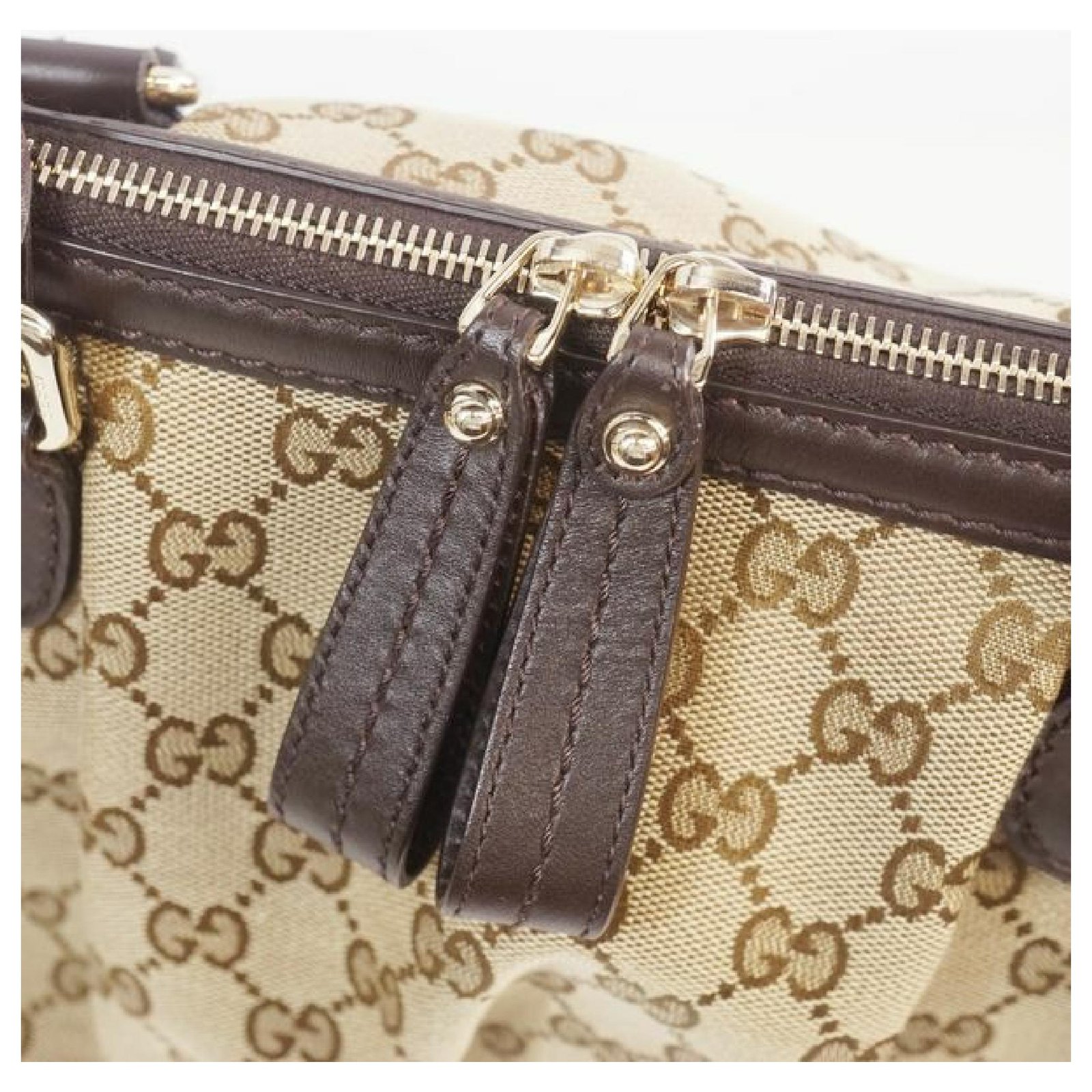 gucci 2way shoulder bag Womens tote bag 247902 beige x brown Leather ...