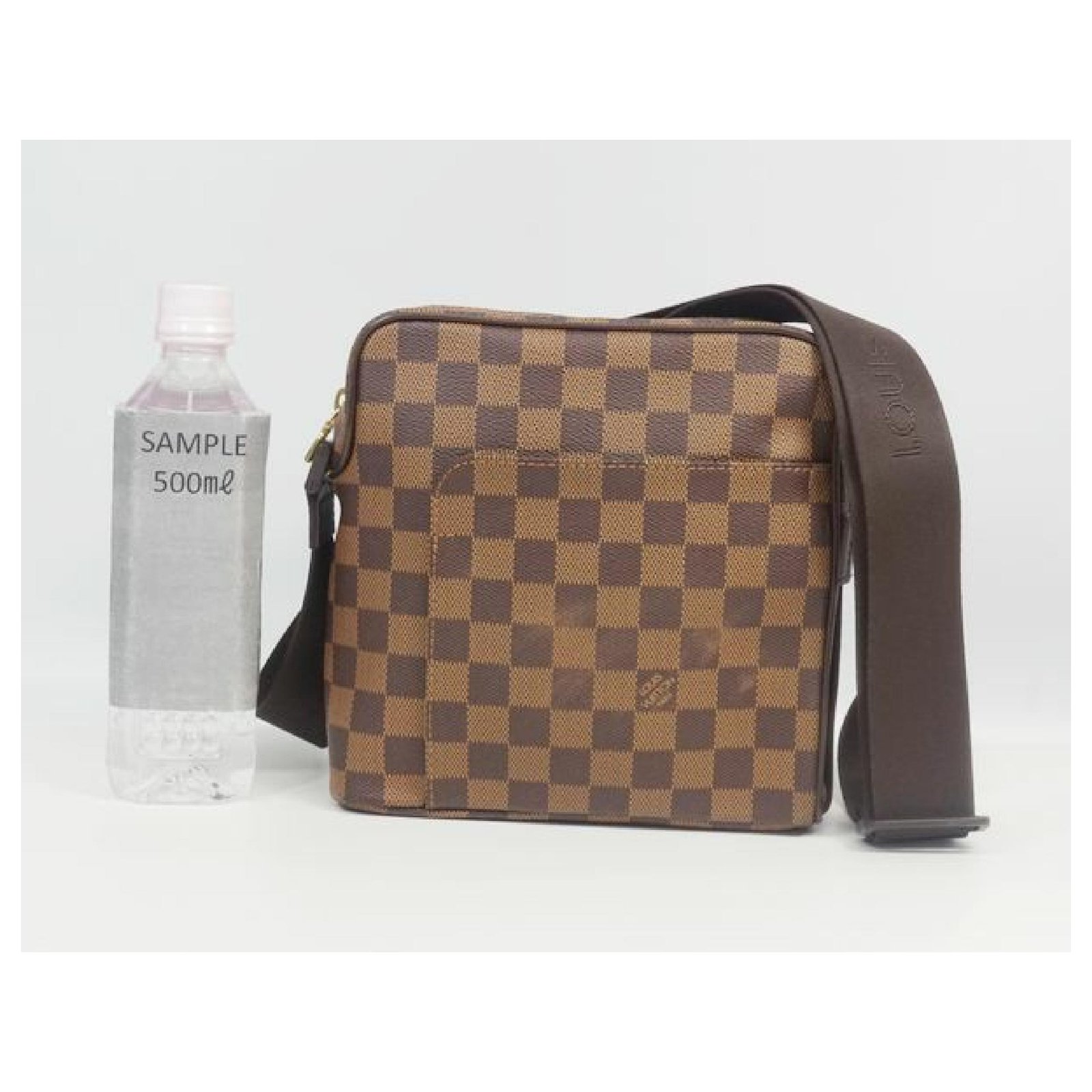 LOUIS VUITTON Olaf PM Womens shoulder bag N41442 damier ebene Cloth  ref.210020 - Joli Closet