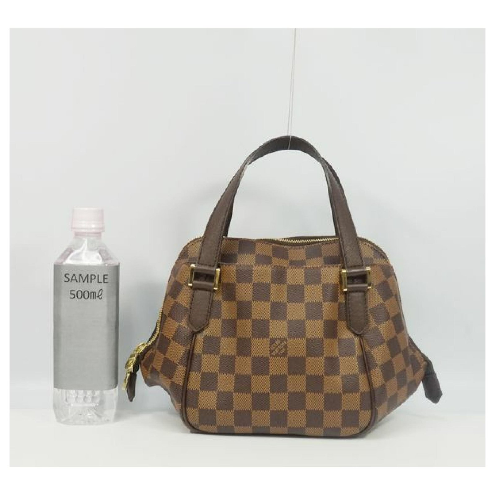 LOUIS VUITTON Damier Ebene Belem PM N51173 Satchel Bag