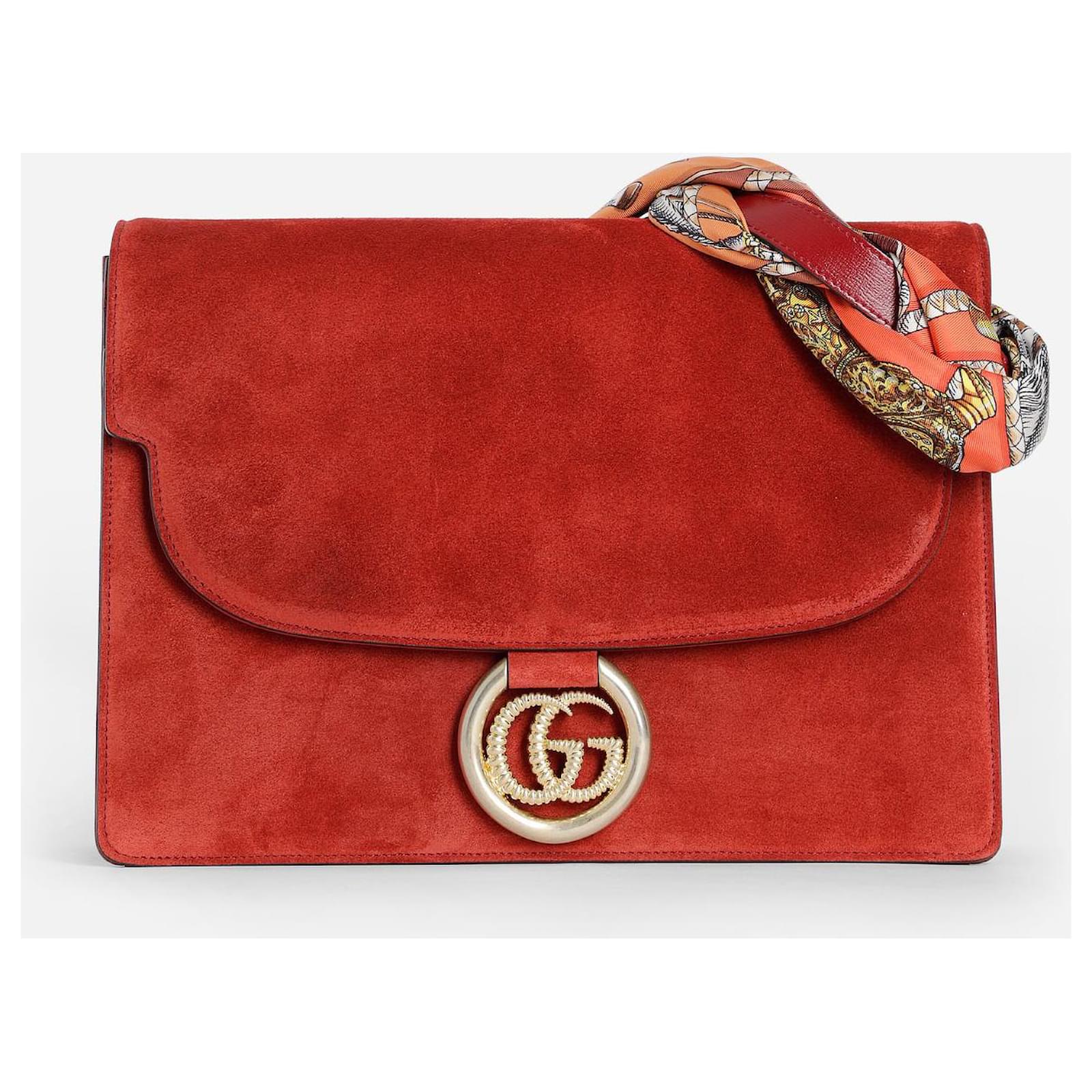 gucci shoulder bag red