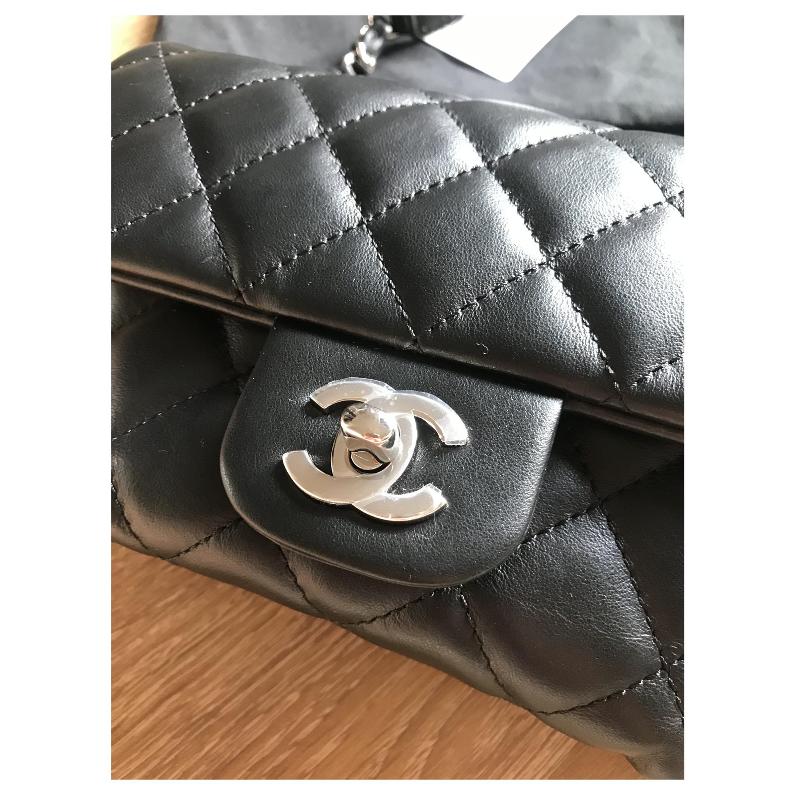 Chanel quilted belt bag