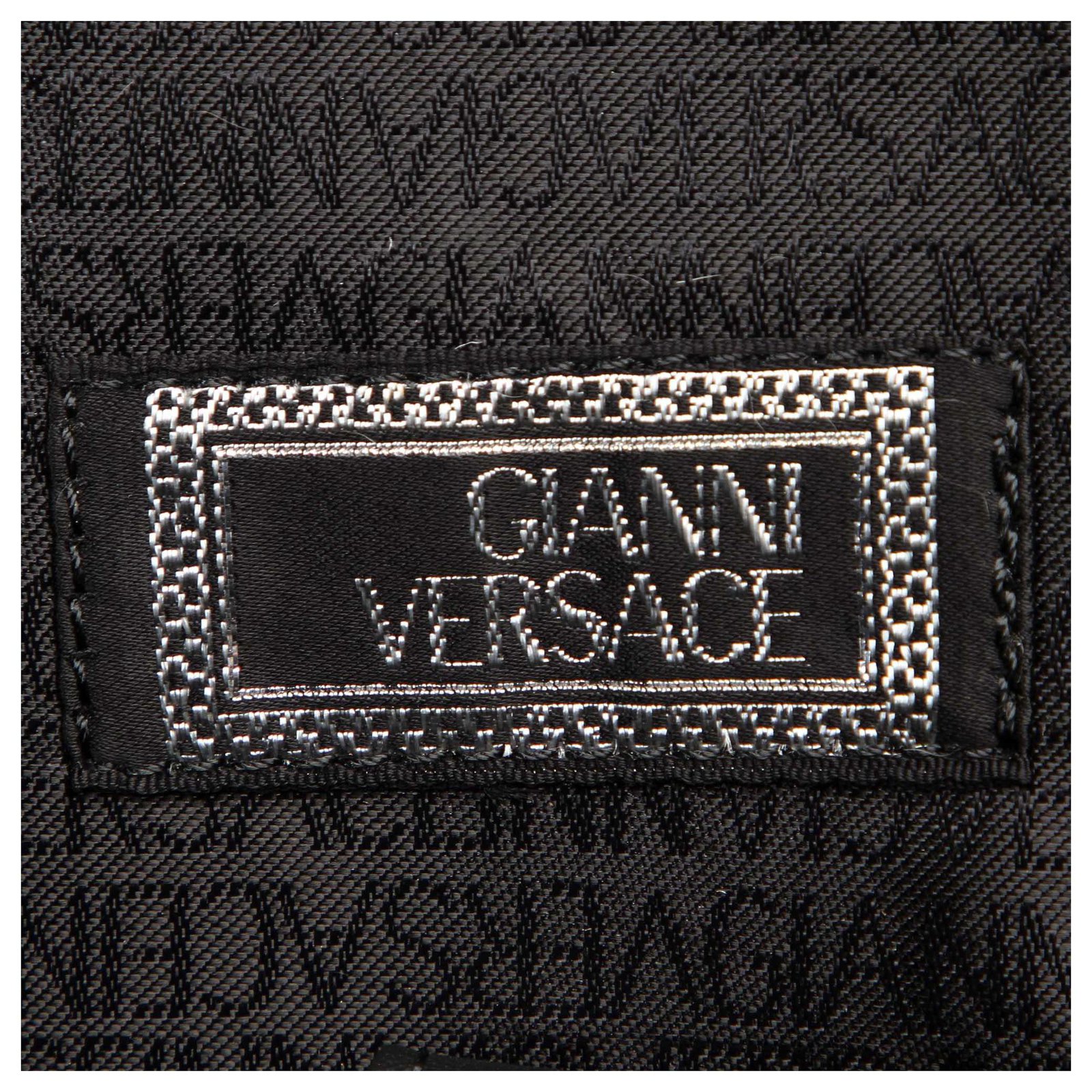 Versace Black Leather Travel Bag Pony-style calfskin ref.210987 - Joli  Closet