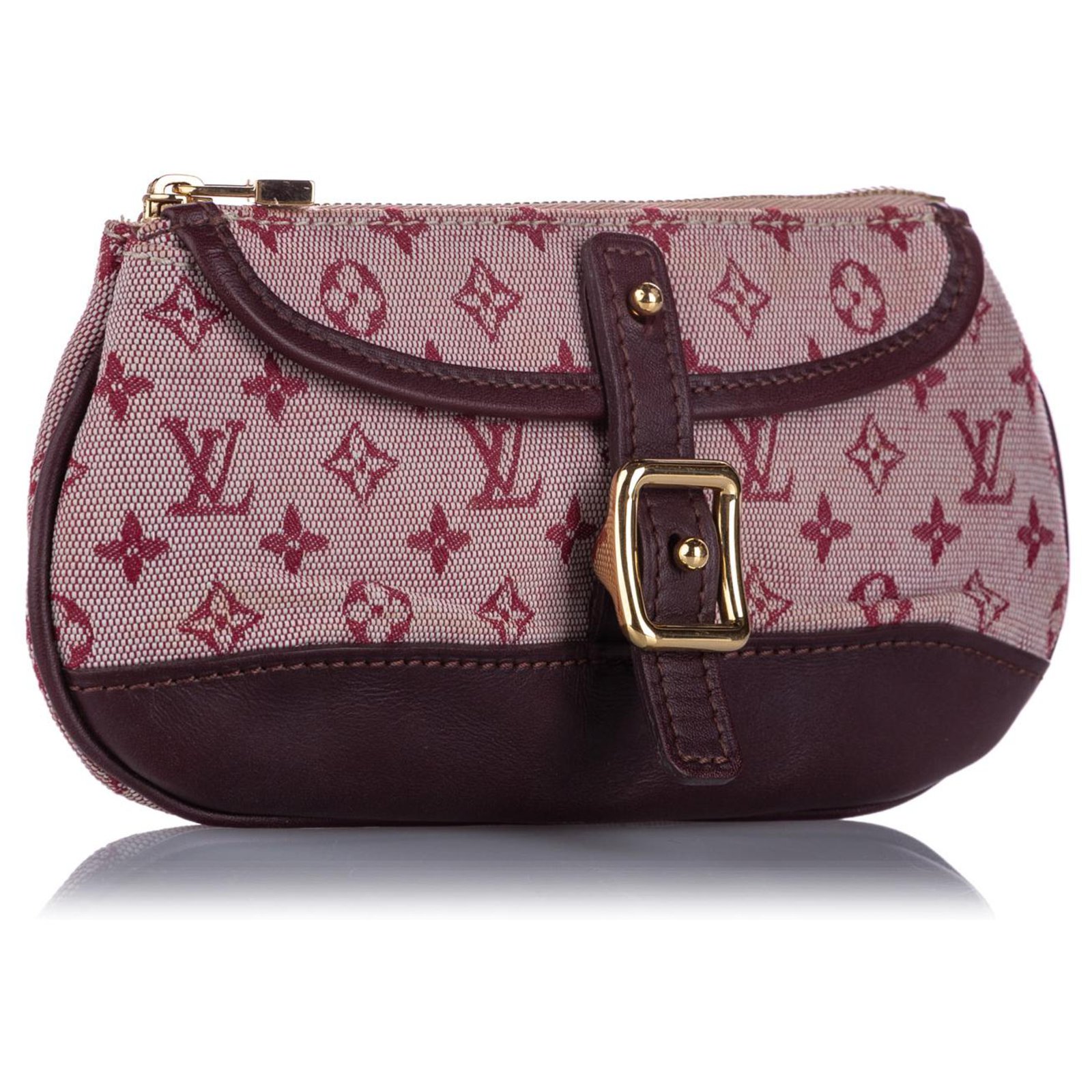 Louis Vuitton Cherry Mini Lin Canvas Monogram Anne Sophie Pochette