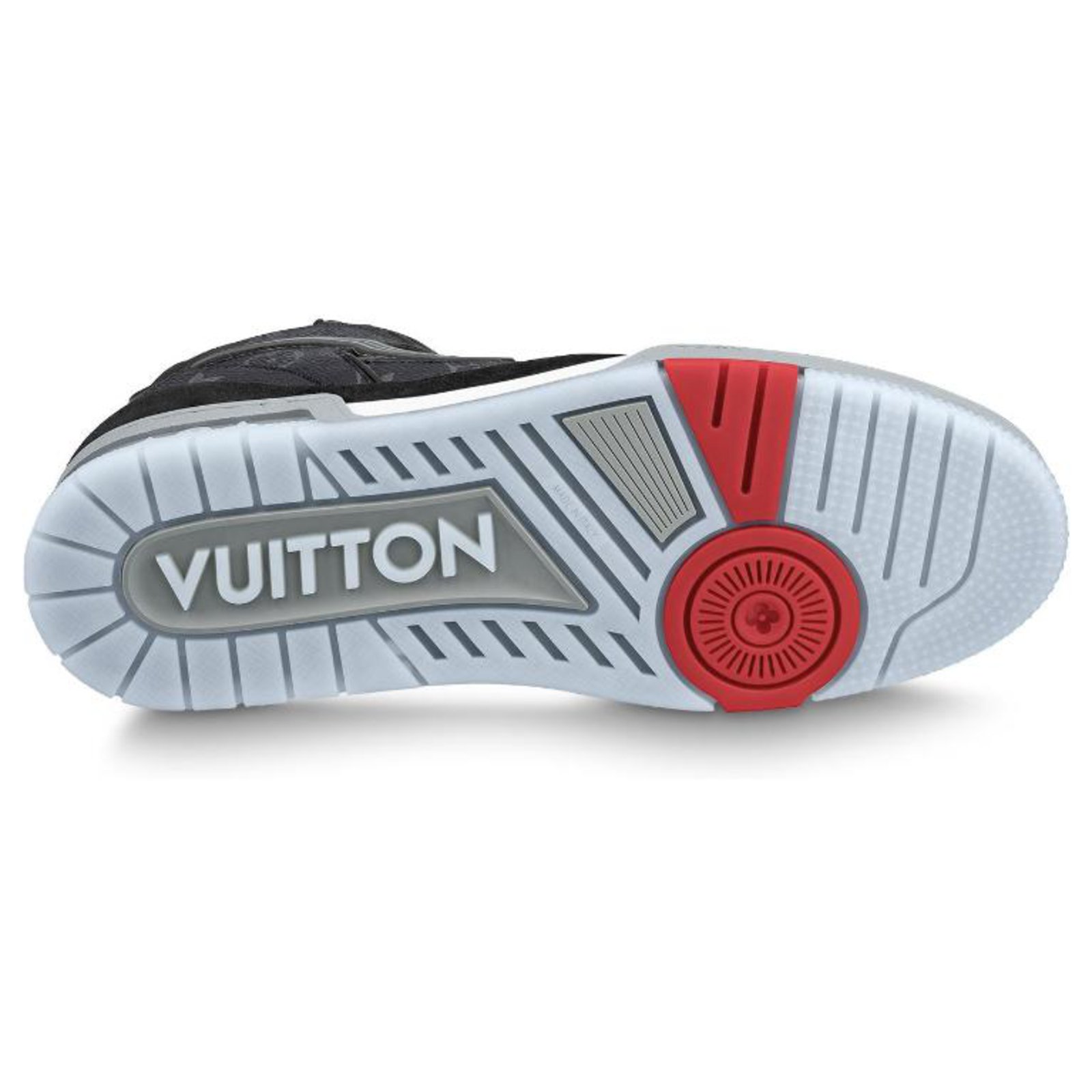 Louis Vuitton Sneakers White Grey Leather ref.910901 - Joli Closet