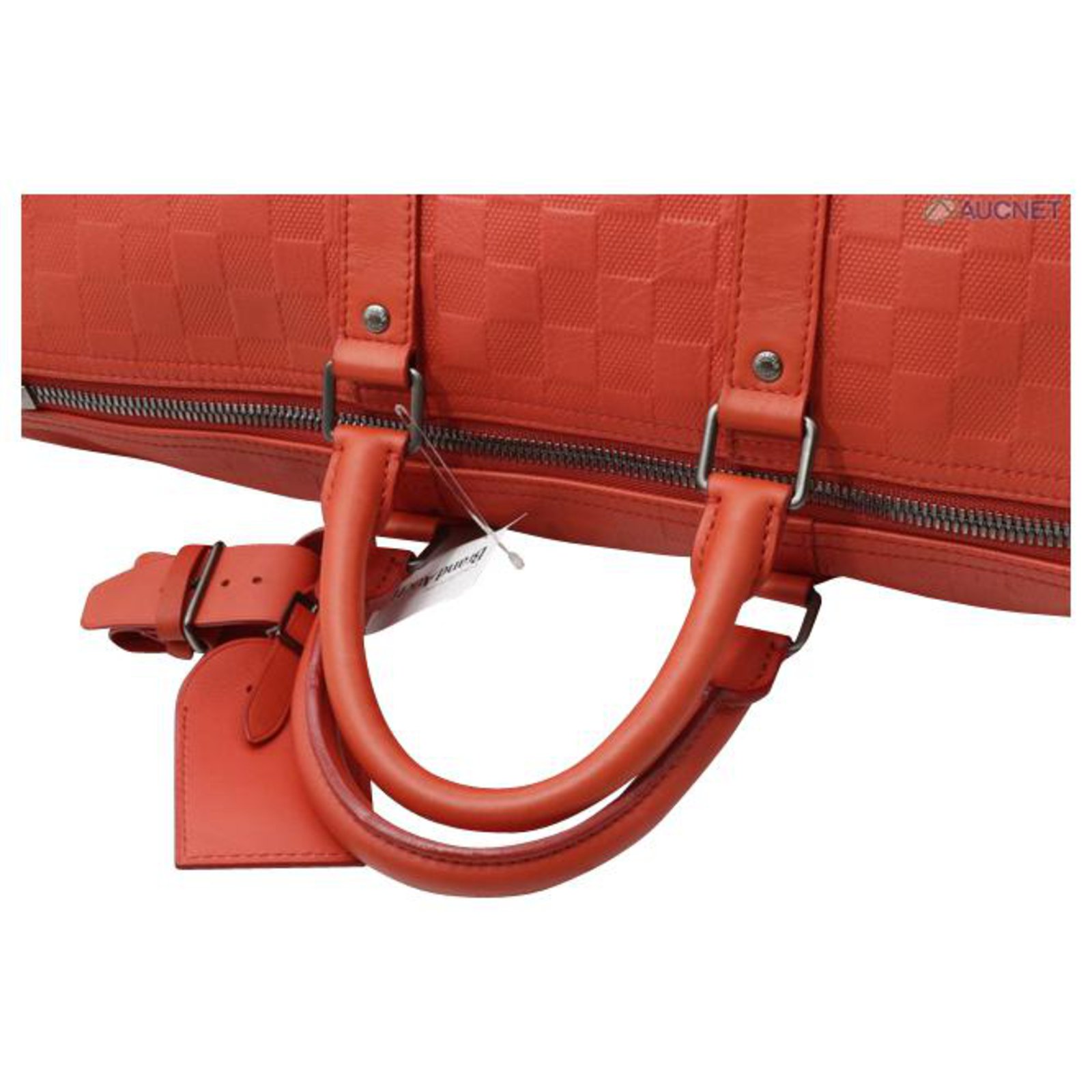 louis vuitton keepall orange