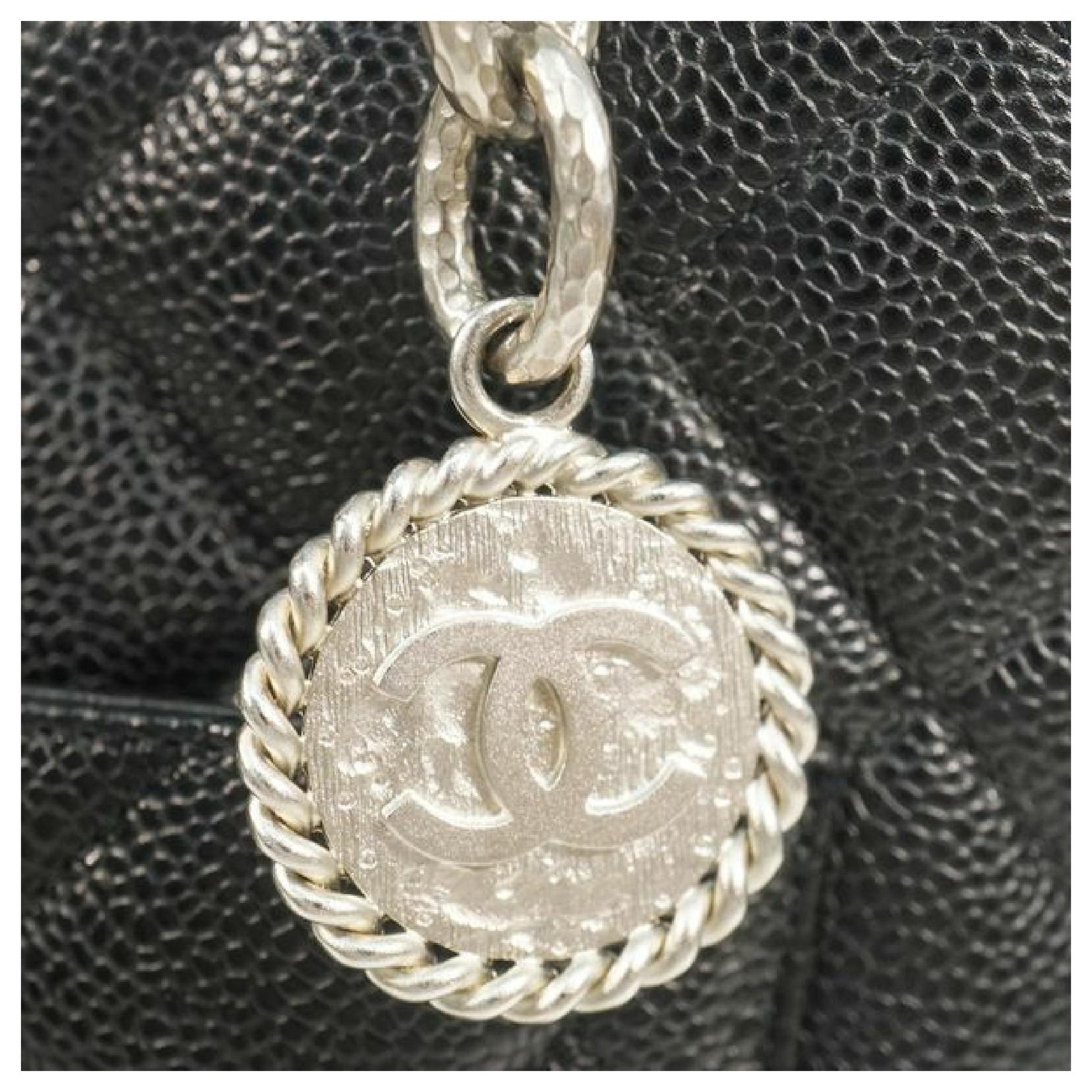 CHANEL Medallion tote Womens tote bag A01804 black x silver hardware  ref.337479 - Joli Closet