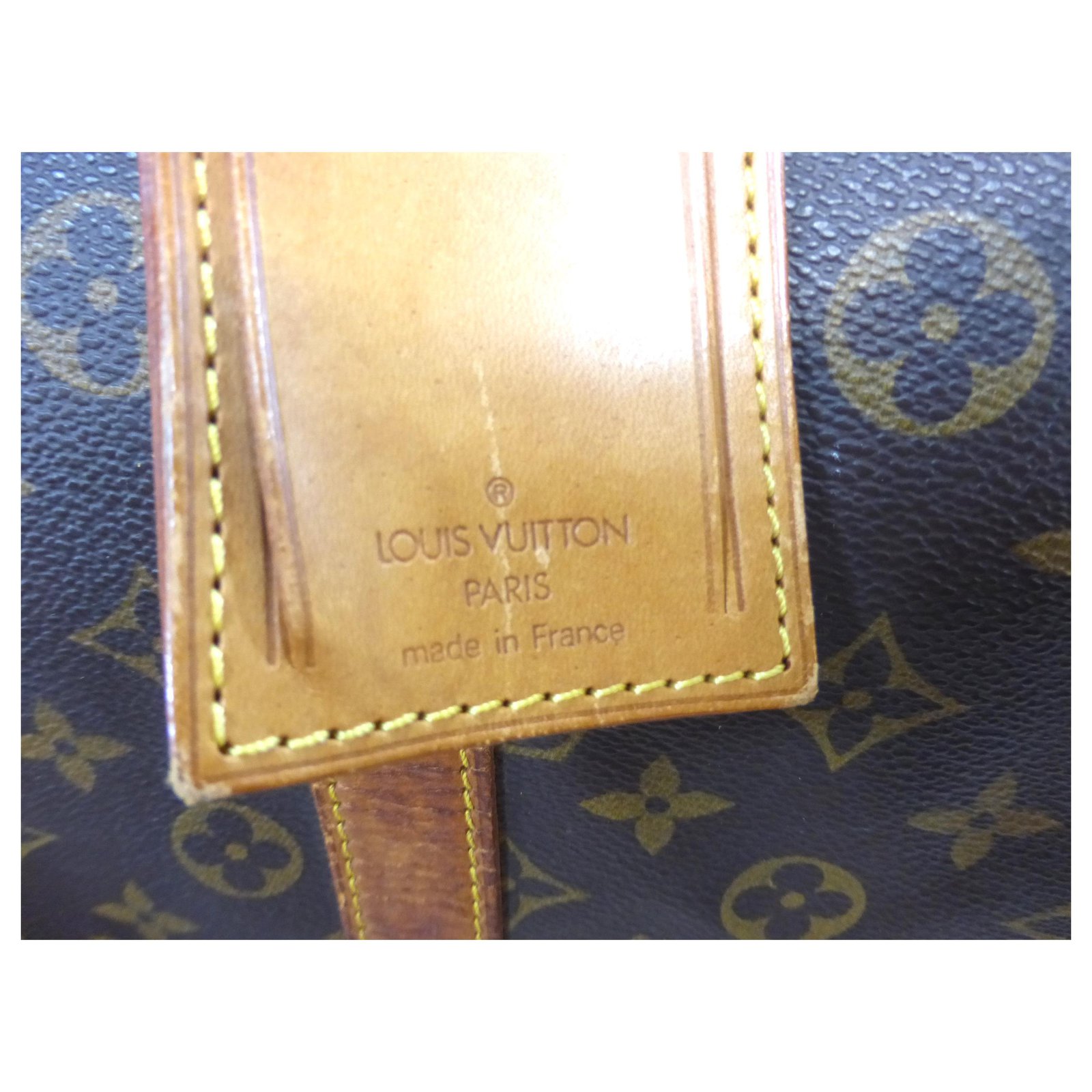 Louis Vuitton keepall 55 monogram shoulder strap Brown Leather ref.194703 -  Joli Closet