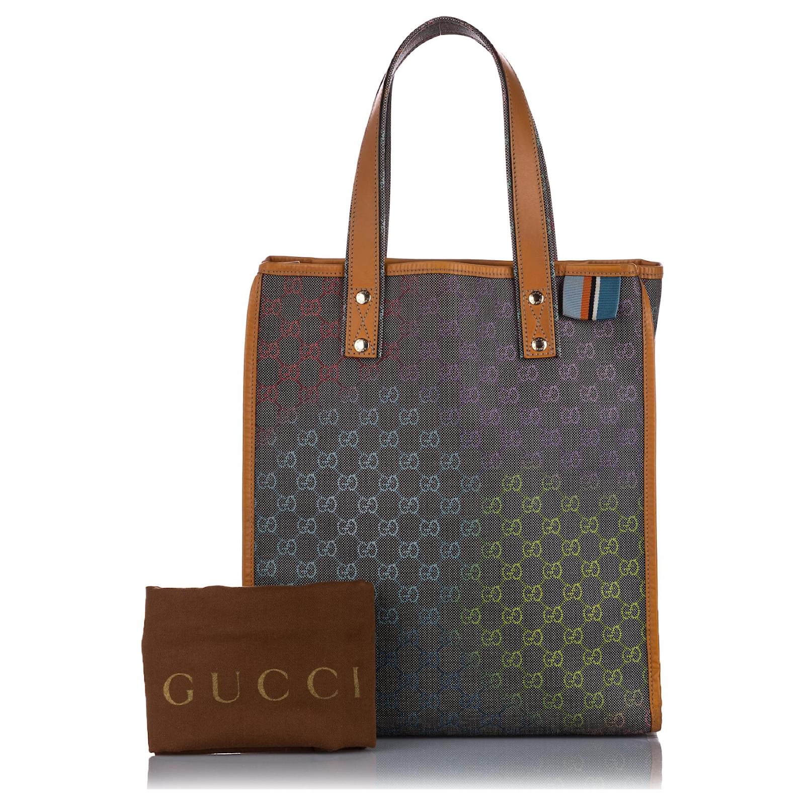gucci web loop tote