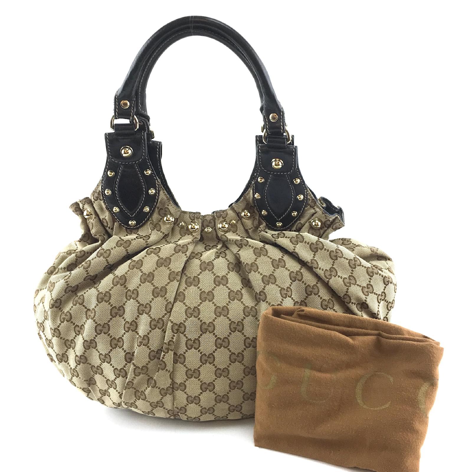 gucci hobo bag leather