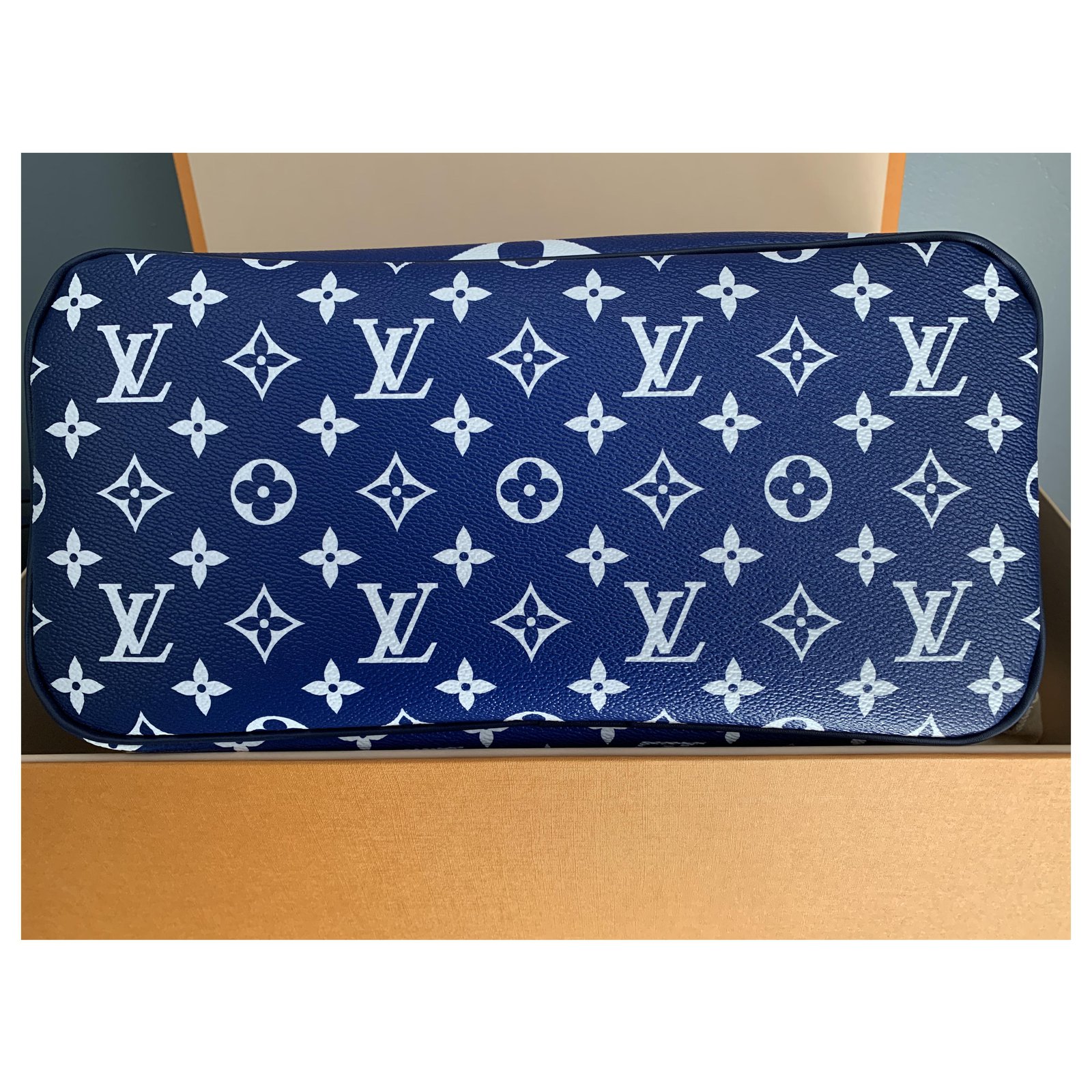 Louis Vuitton Favorite MM Damier Azur Blue Cloth ref.655136 - Joli Closet