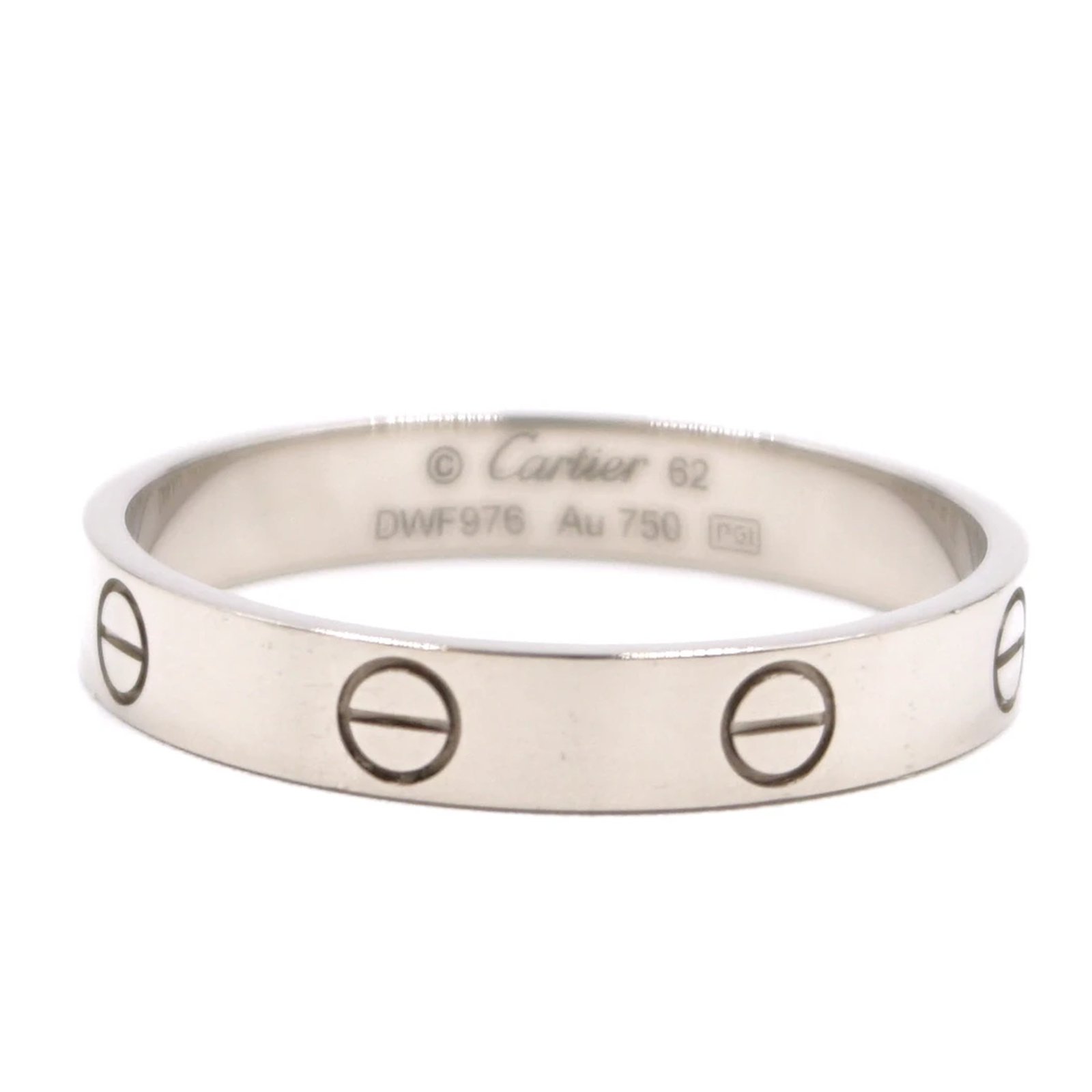 Cartier cartier 18K 750 Love Band Ring 