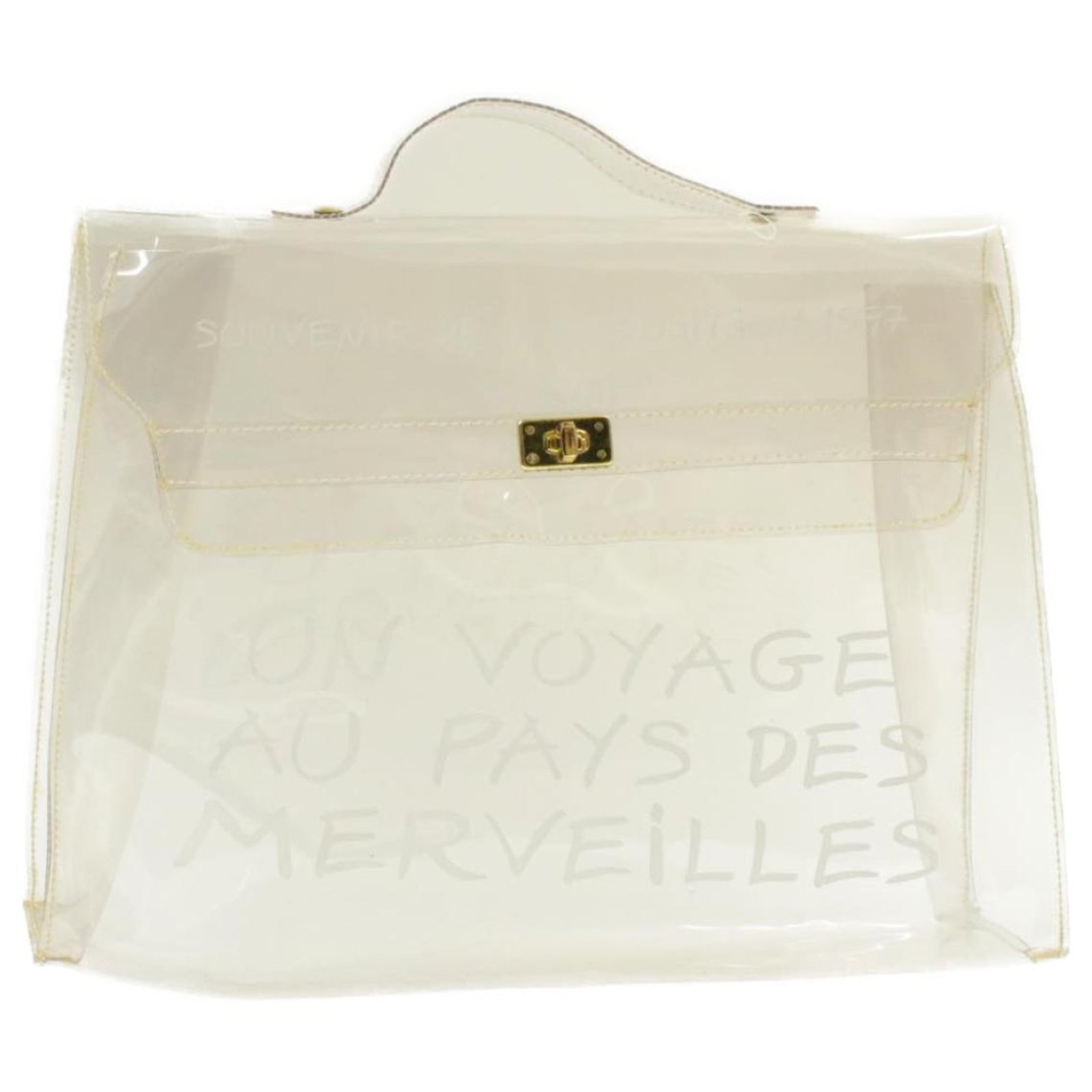 hermes bag plastic