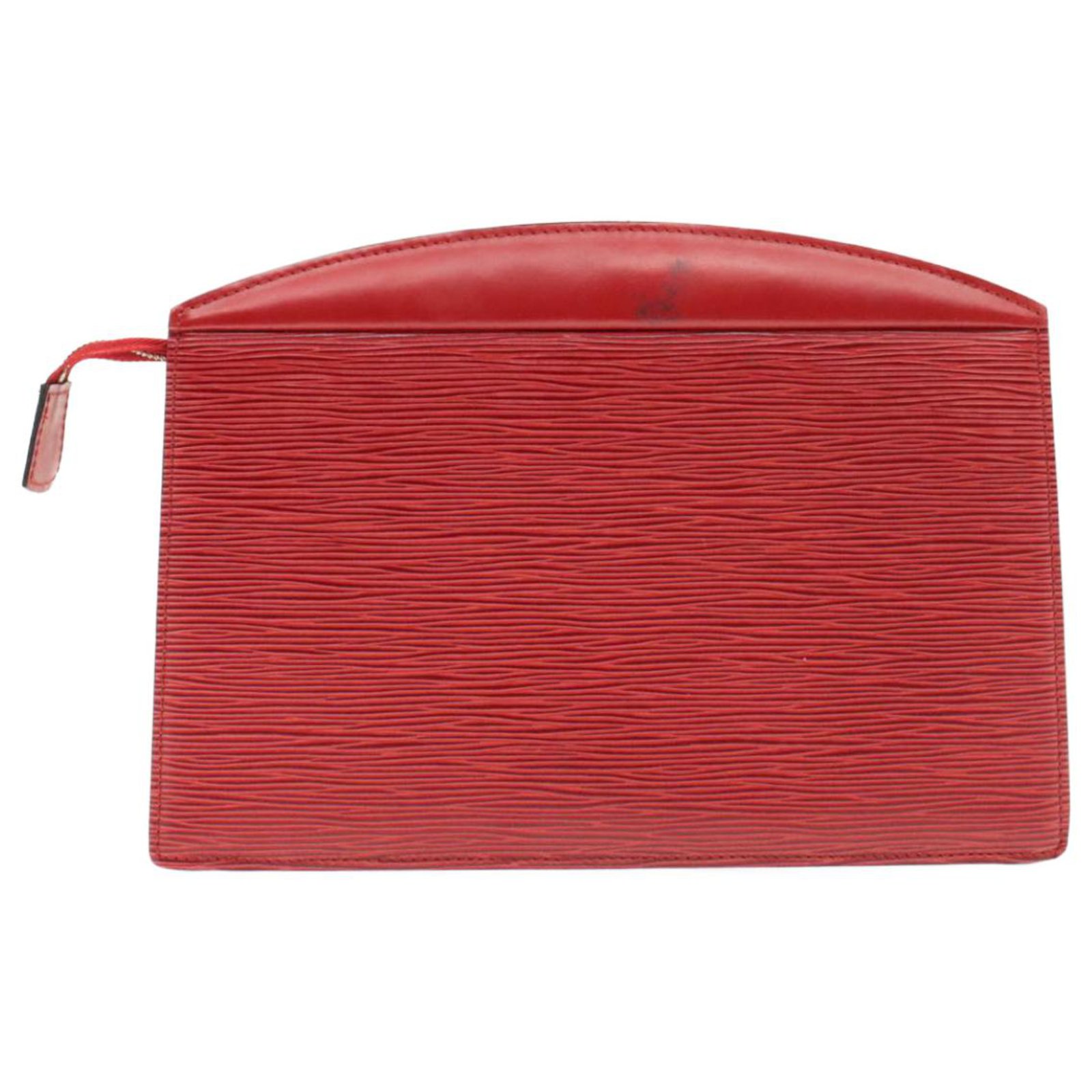 Louis Vuitton Pochette Clés Red Patent leather ref.652793 - Joli