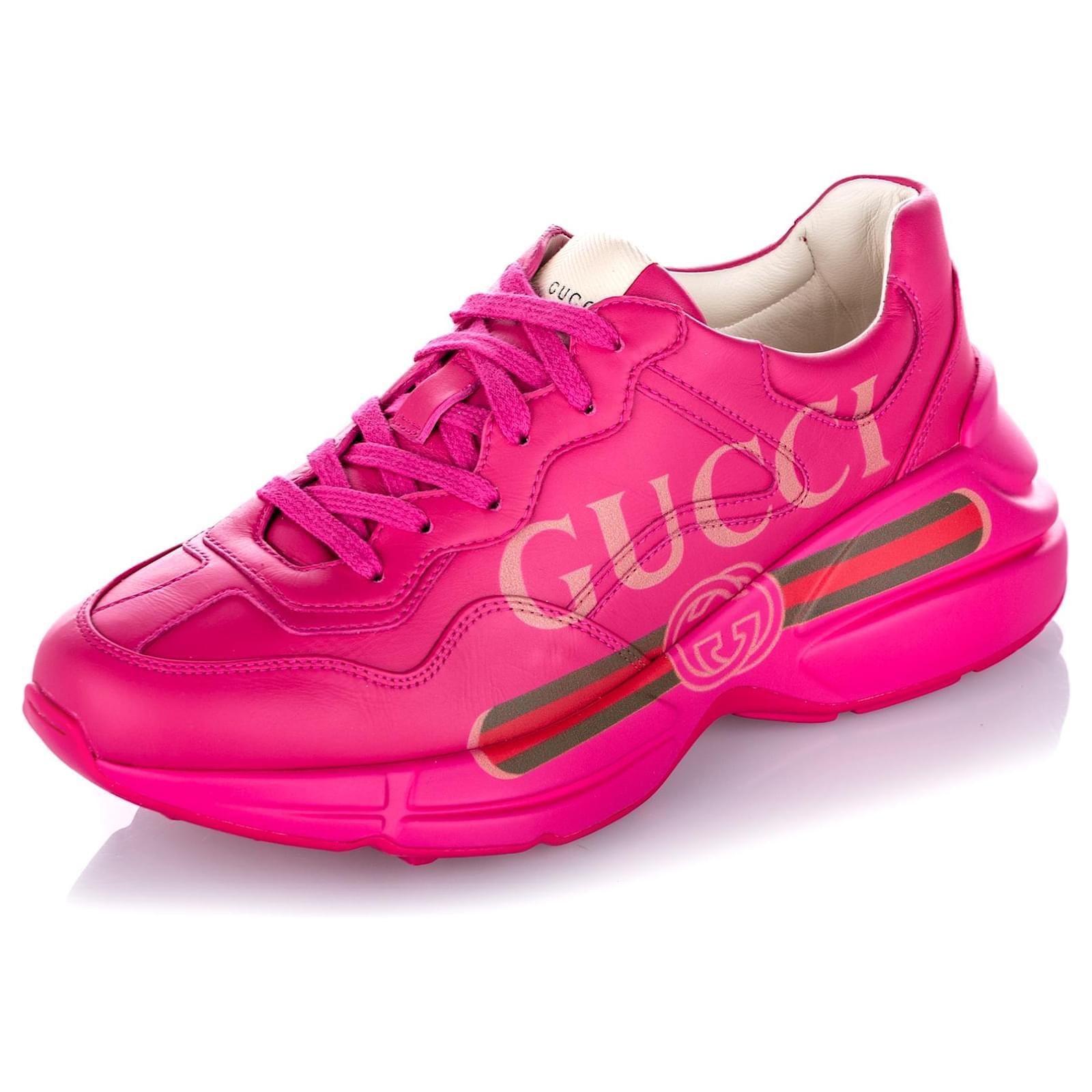 chaussure gucci rose