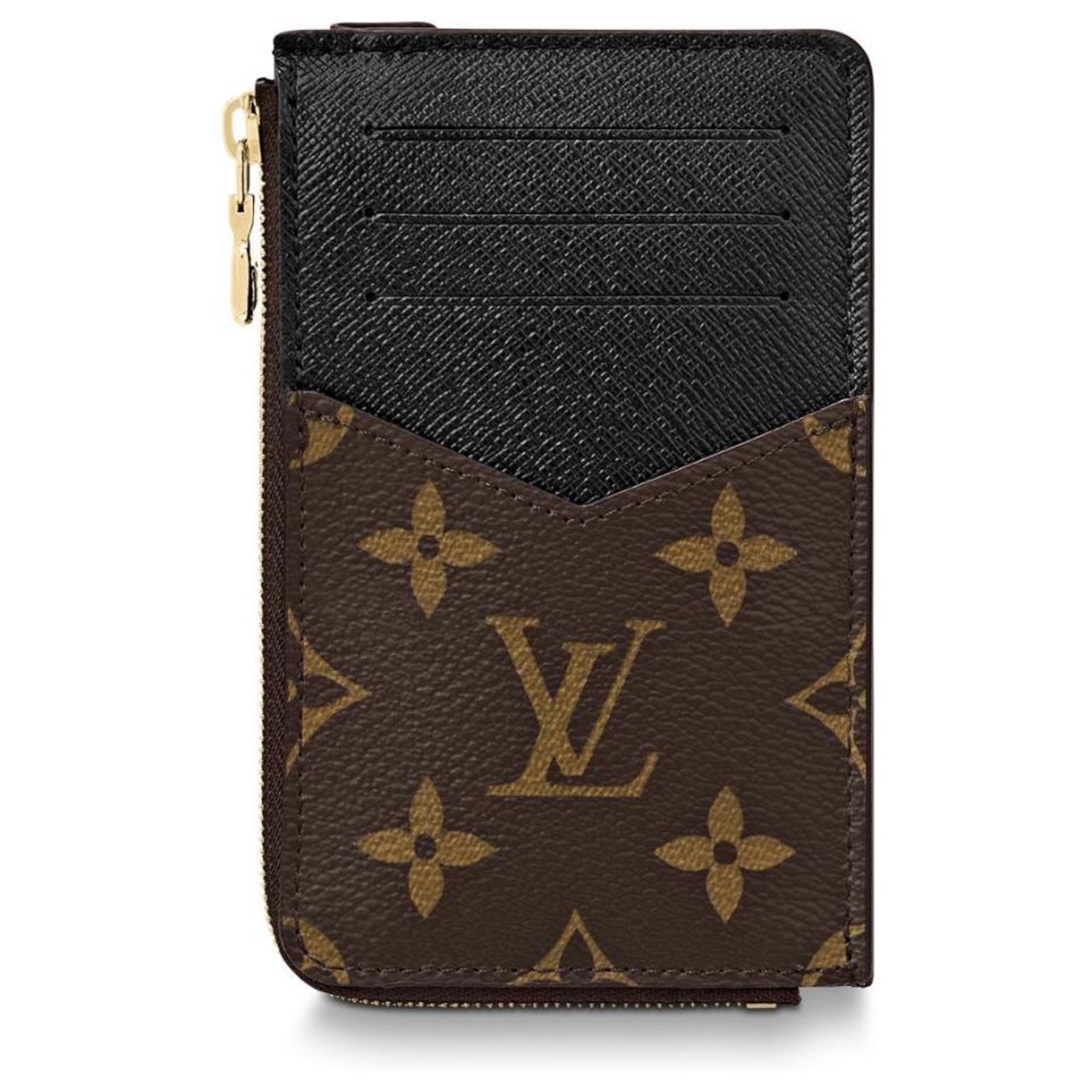 Réplica de cartera de cuero de charol de Louis Vuitton para mujer