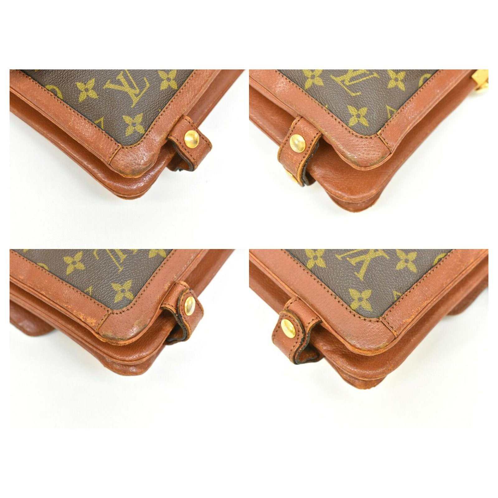 Louis Vuitton Passy Brown Cloth ref.213482 - Joli Closet