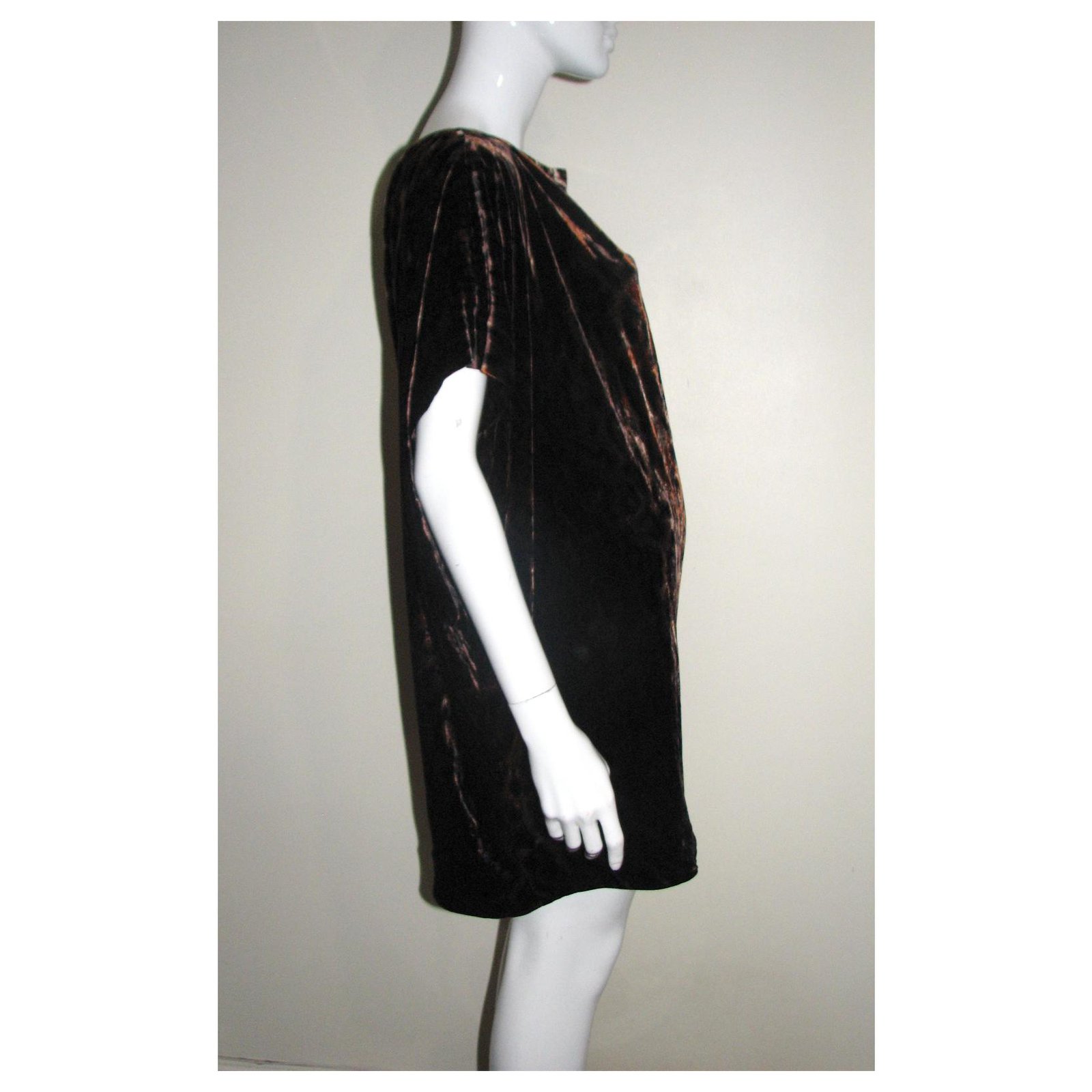 dvf velvet dress