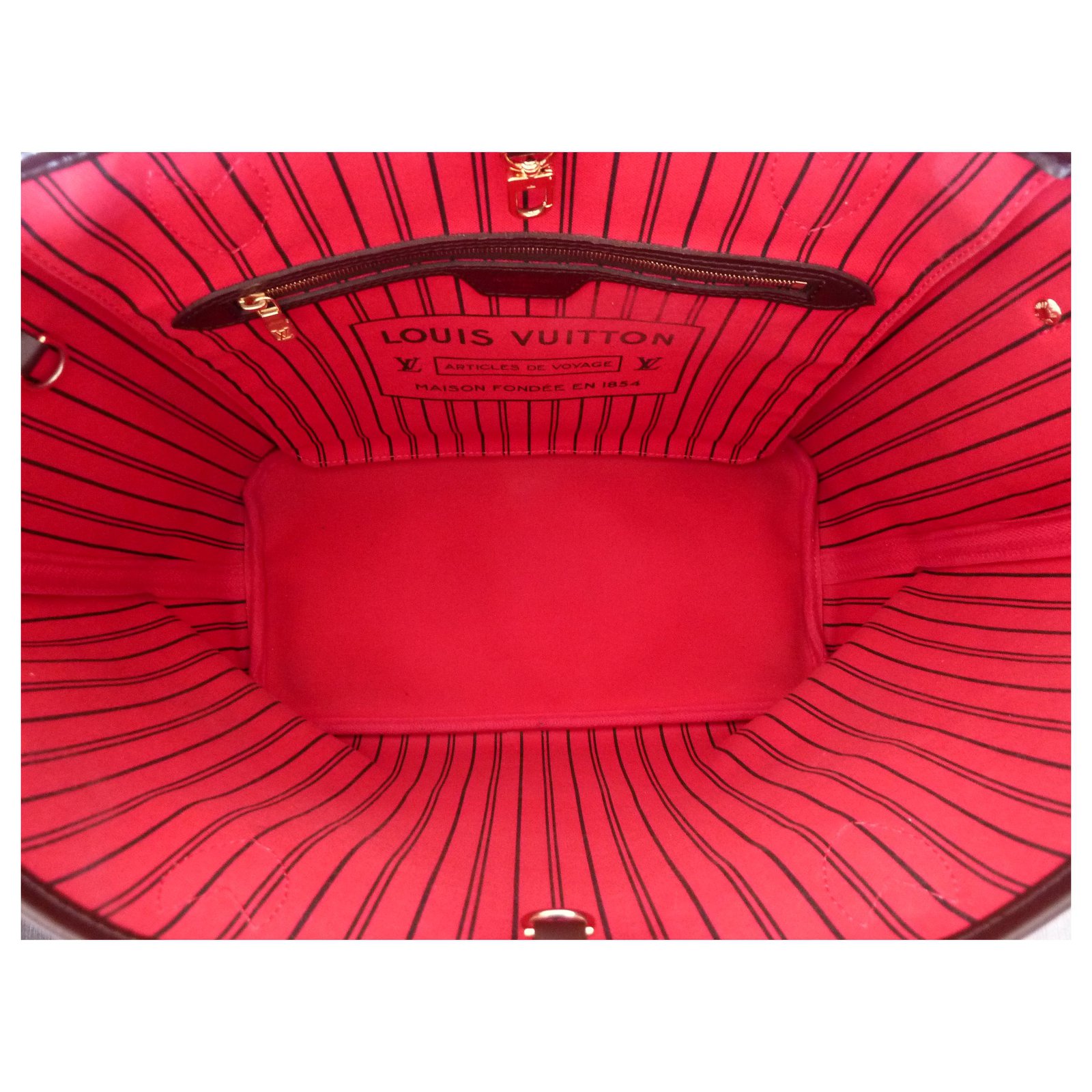 Louis Vuitton Shirts Dark red Cotton ref.107946 - Joli Closet