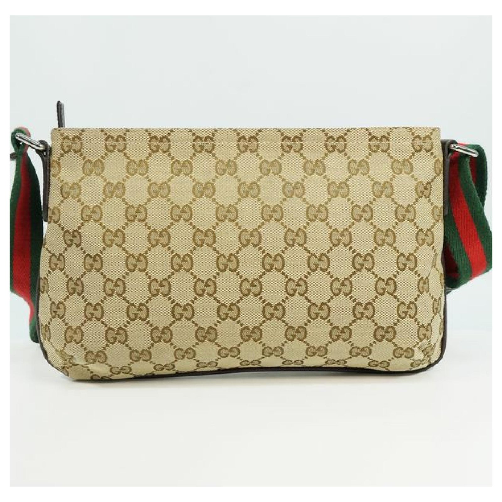 GUCCI Shelly line Womens shoulder bag 189749 beige Leather