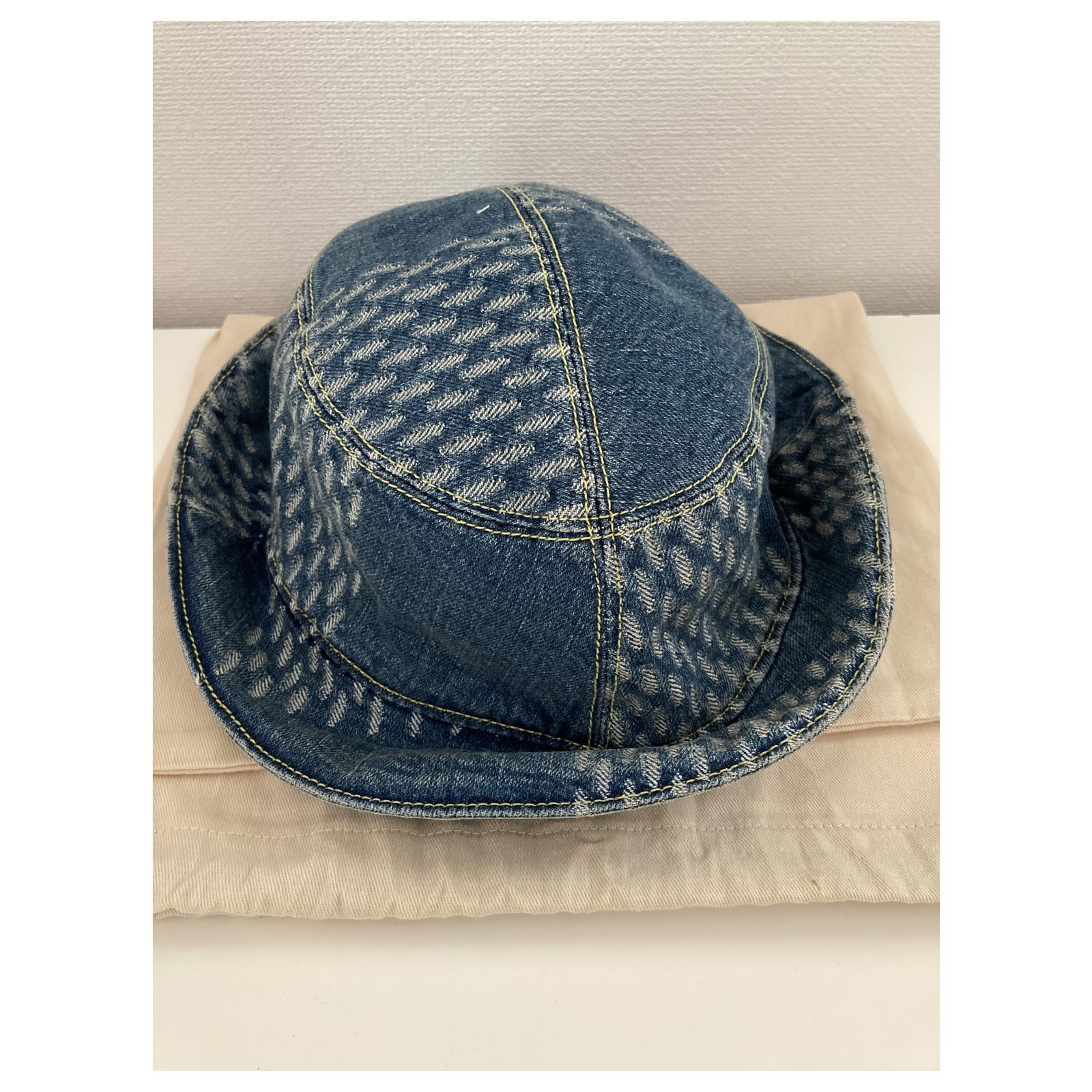 Sombreros. Gorros Louis vuitton Azul talla 58 cm de en Algodón - 28240248