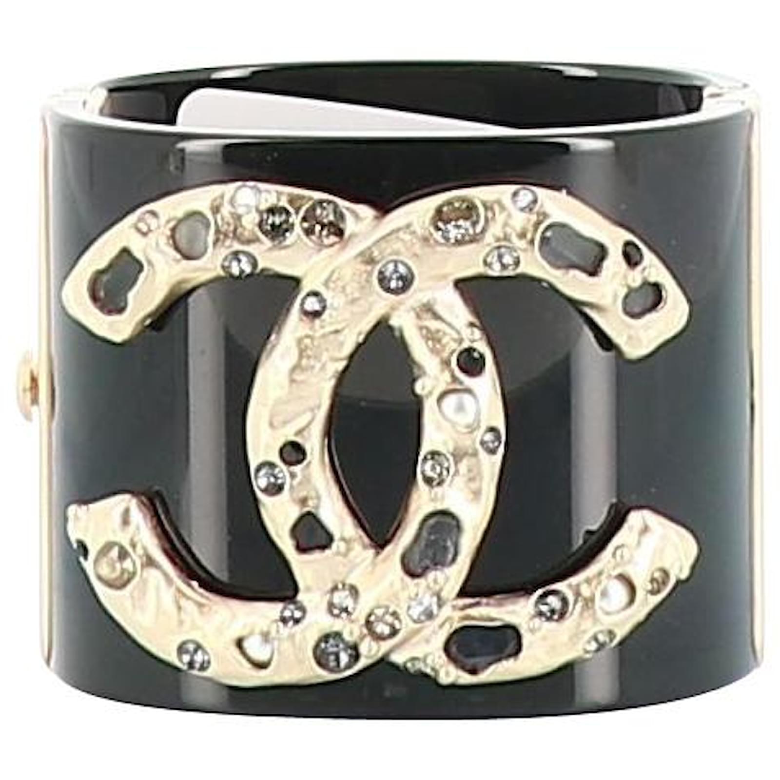 Chanel bracelet Black Metal ref.214335 Joli Closet