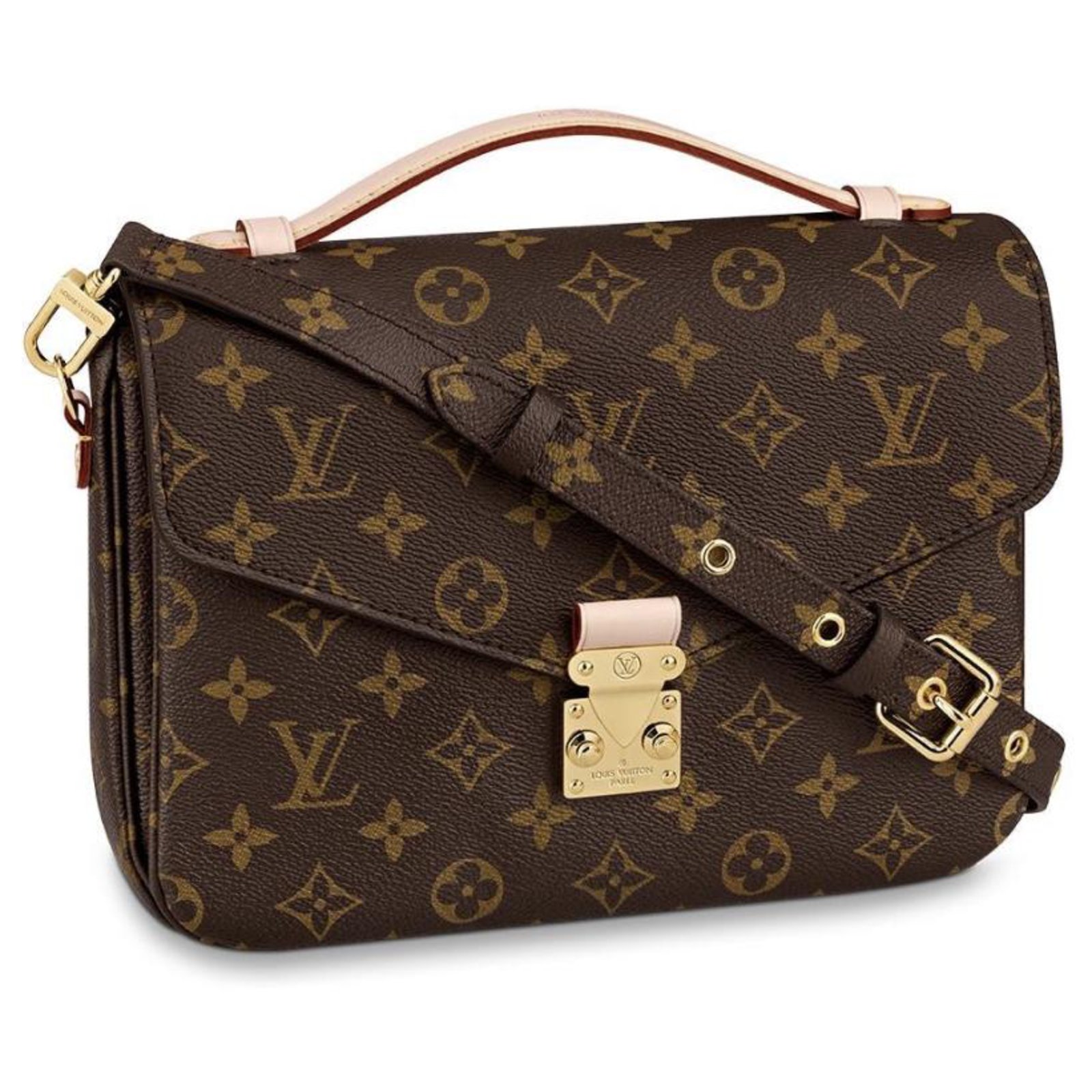 Louis Vuitton LV Metis new Handbags Leather Brown ref.214349 - Joli Closet
