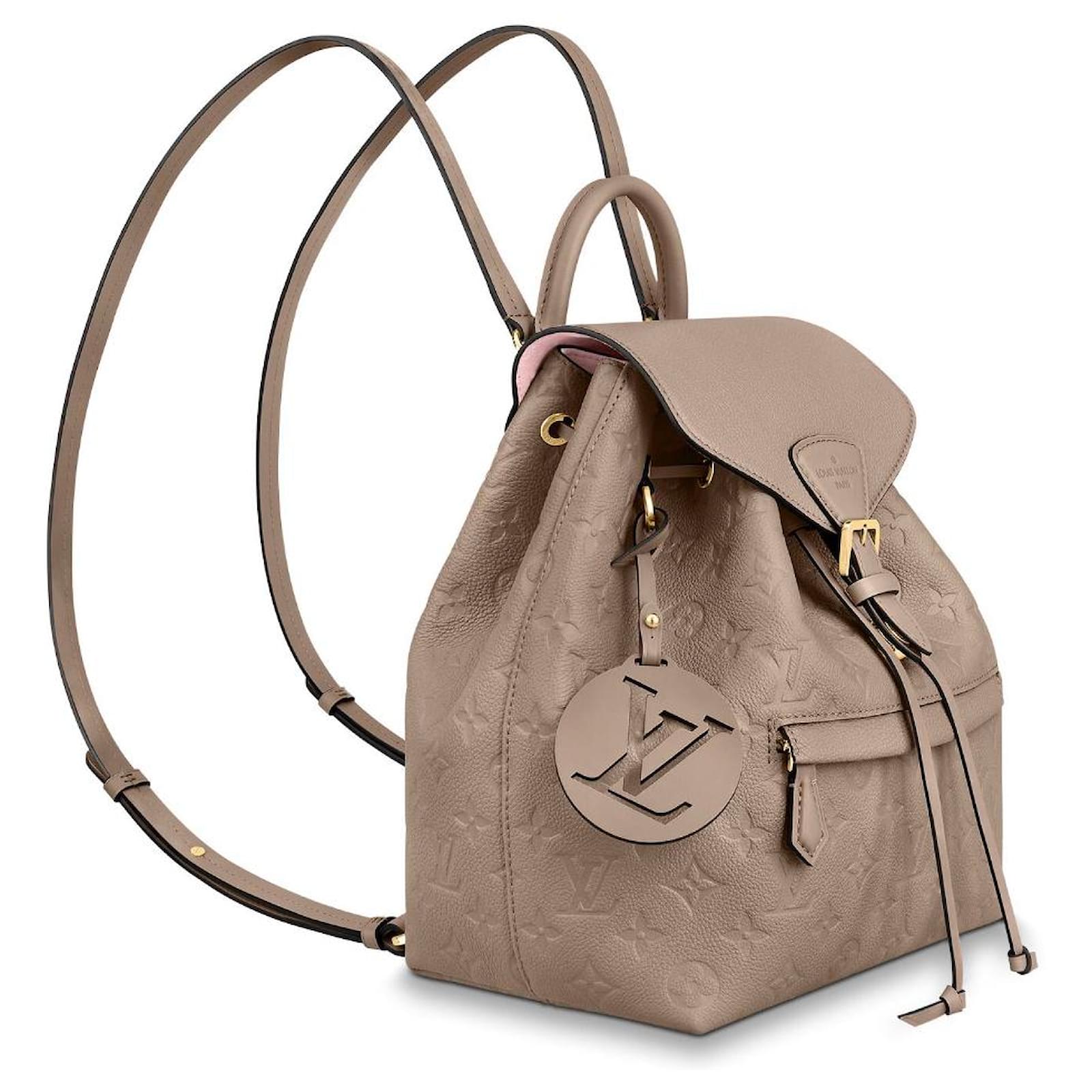 Louis Vuitton LV sac banane montsouris neuf Cuir Gris ref.214475 Joli