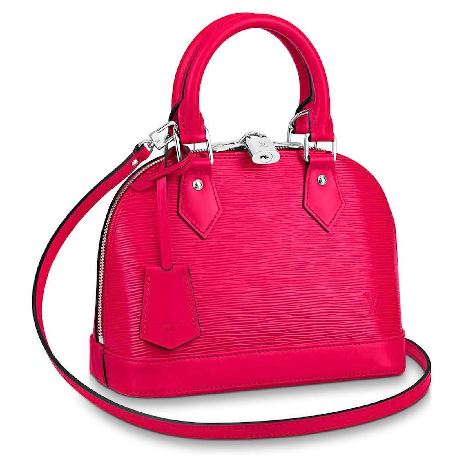 Louis Vuitton LV Alma BB nouveau Cuir Rouge ref.214556 Joli Closet