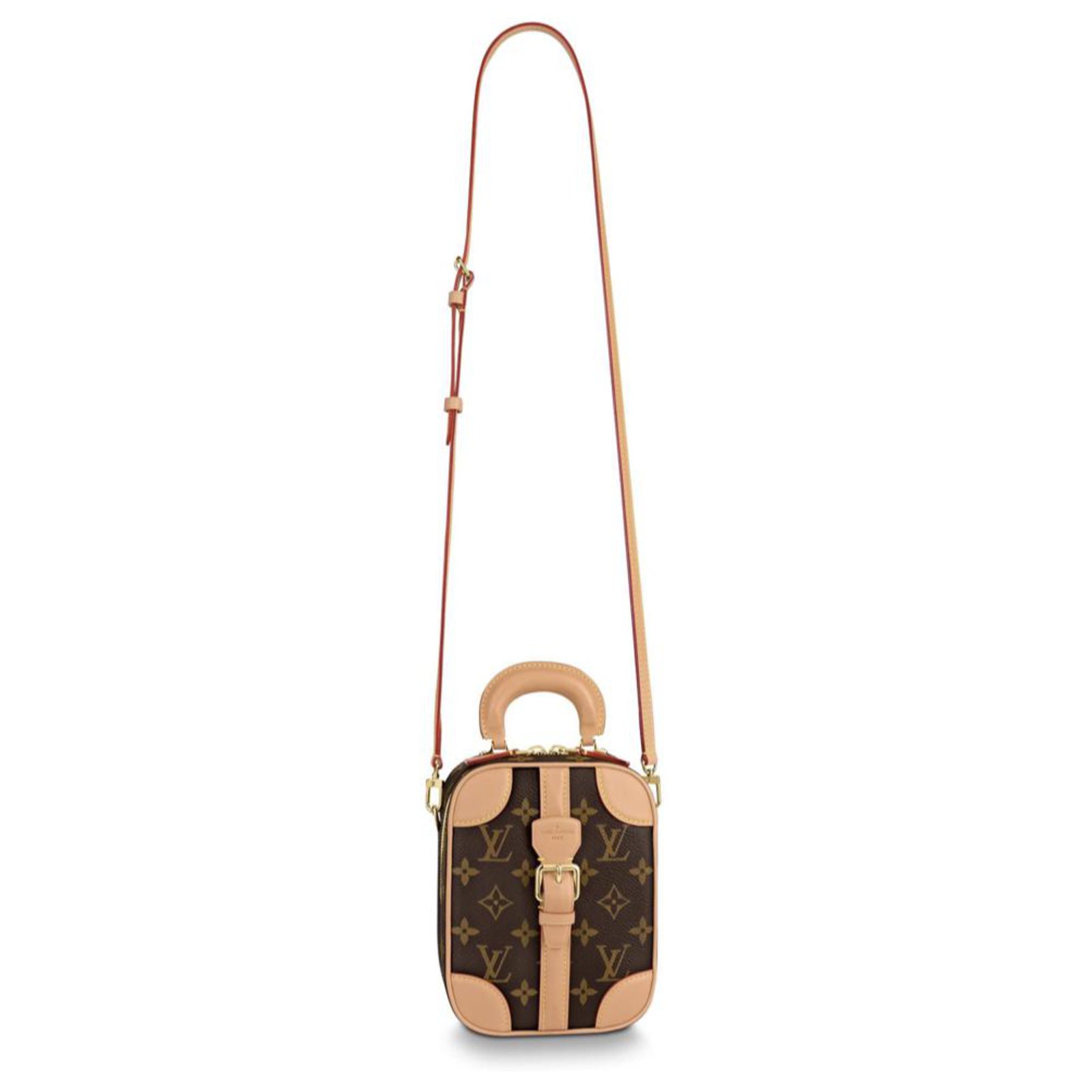 Louis Vuitton LV Valisette vertical bag new Brown Leather ref.214739 - Joli  Closet