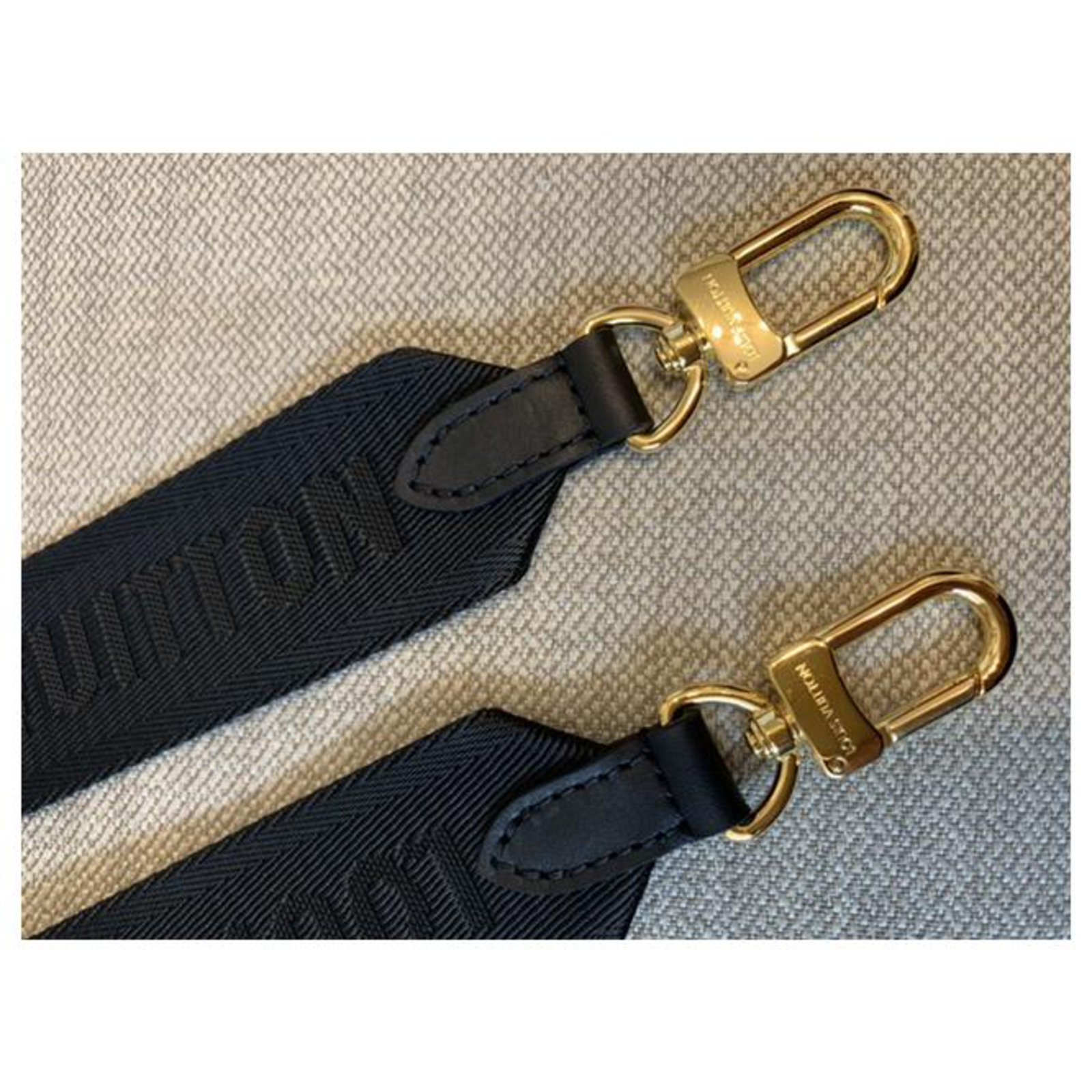 Louis Vuitton golden chain shoulder strap Steel ref.378489 - Joli Closet