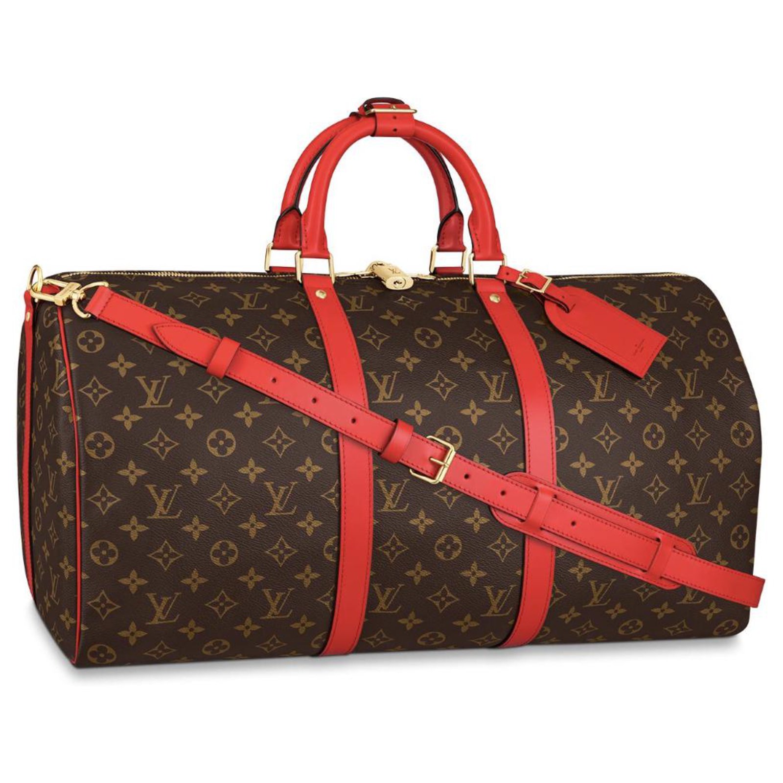Louis Vuitton LV Keepall 50 By the pool Leather ref.300347 - Joli Closet