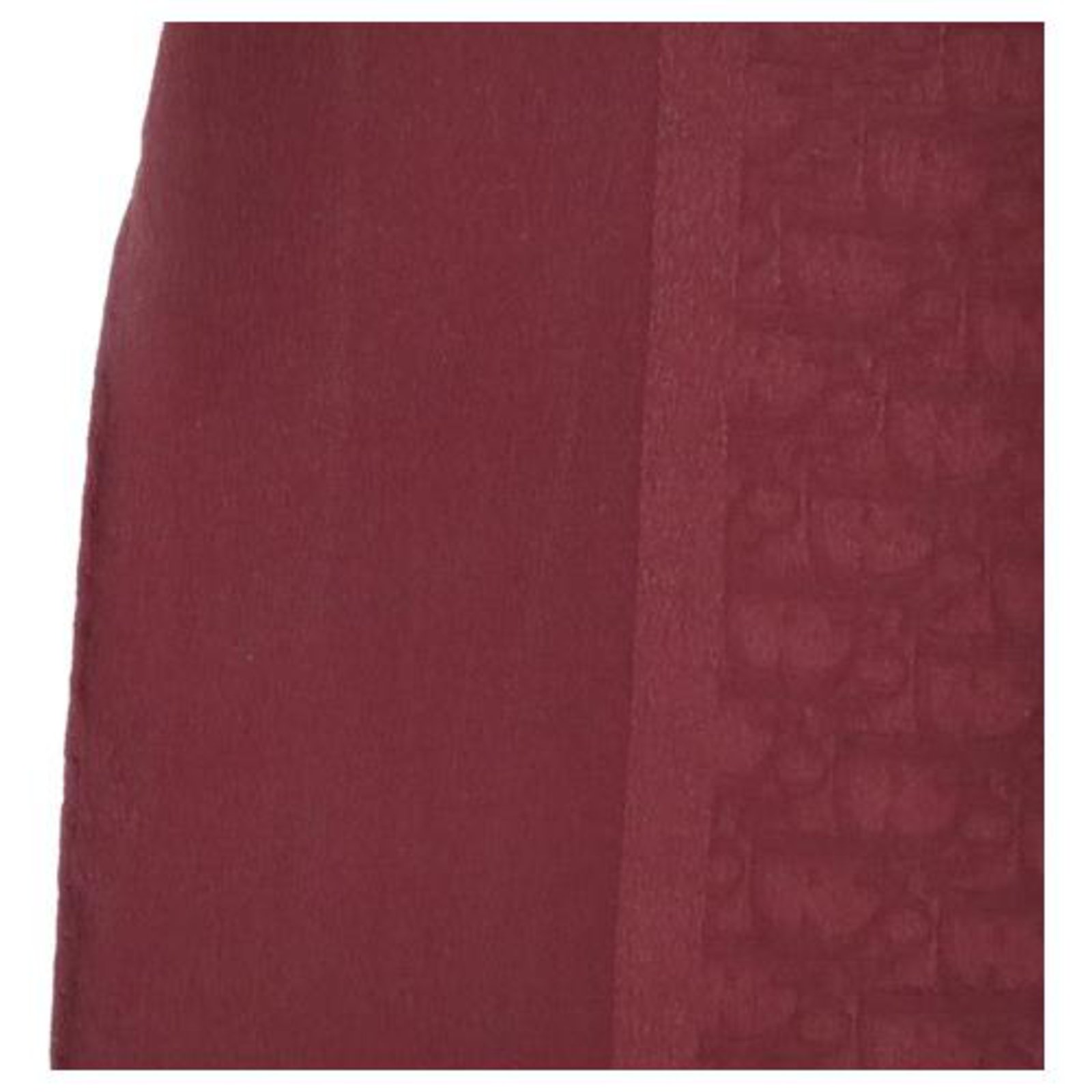 Vintage scarf, Christian Dior -Model: monogram Dark red Silk ref.216163 -  Joli Closet