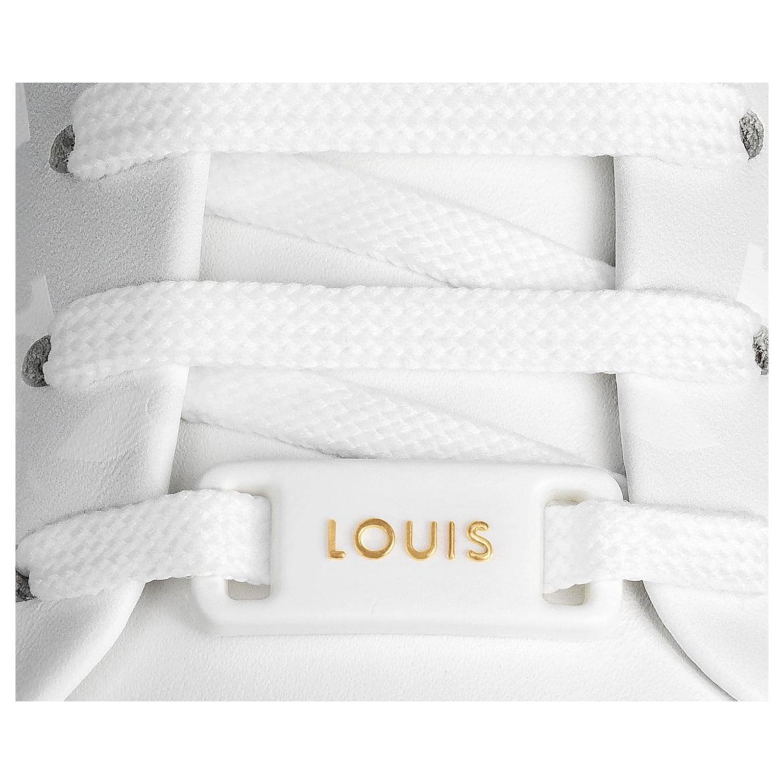 LOUIS VUITTON Flats T.eu 37 Leather White ref.825269 - Joli Closet