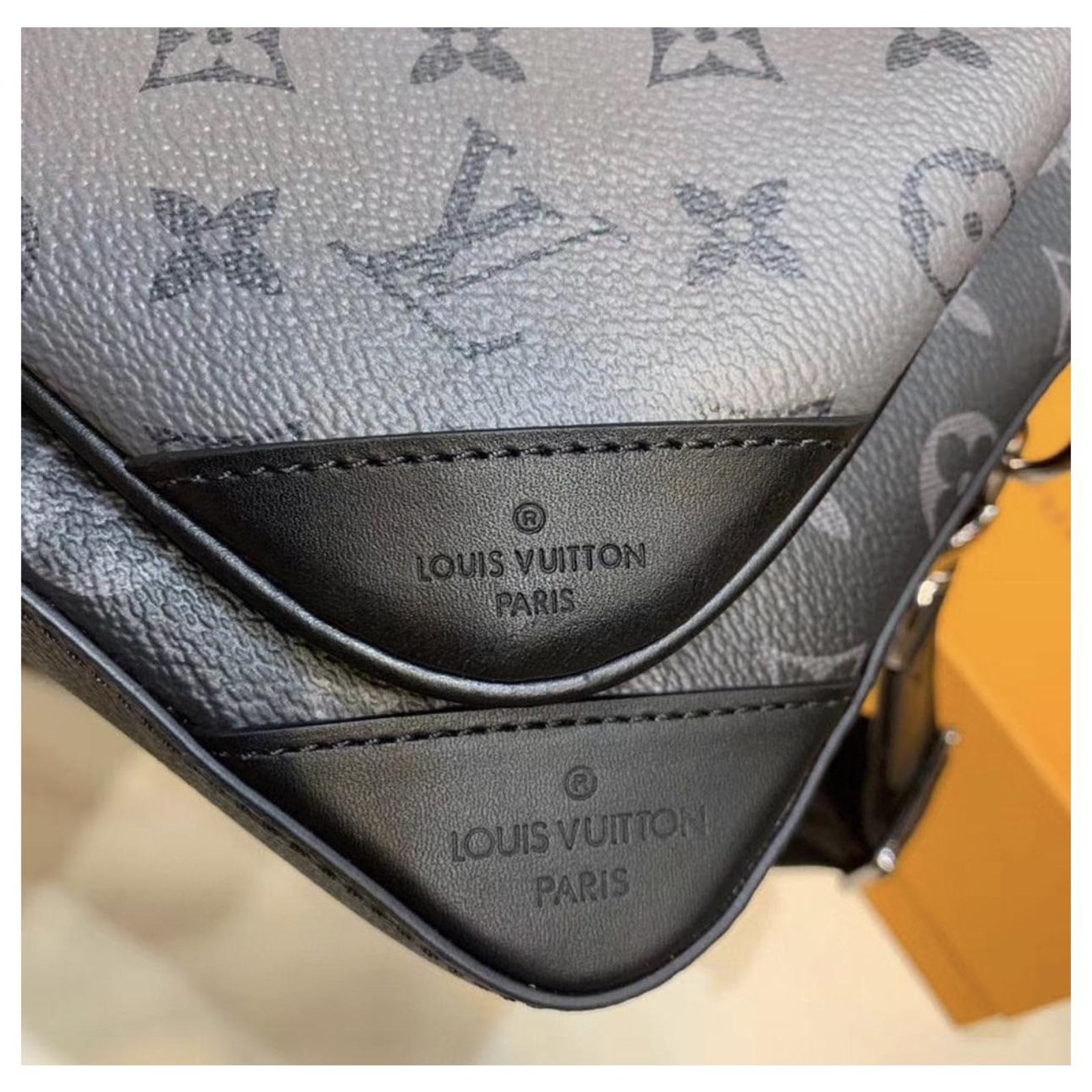 Louis Vuitton TRIO MESSENGER Grey Cloth ref.243660 - Joli Closet