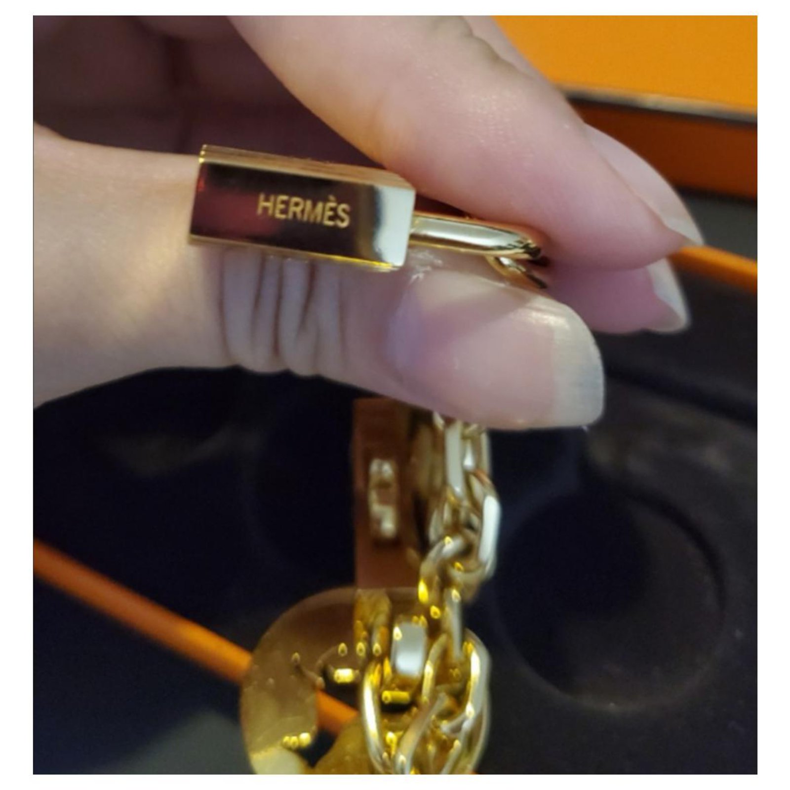 Hermès Rare Hermes Gold Breloque bag charm Gold hardware Metal ref.216660 -  Joli Closet