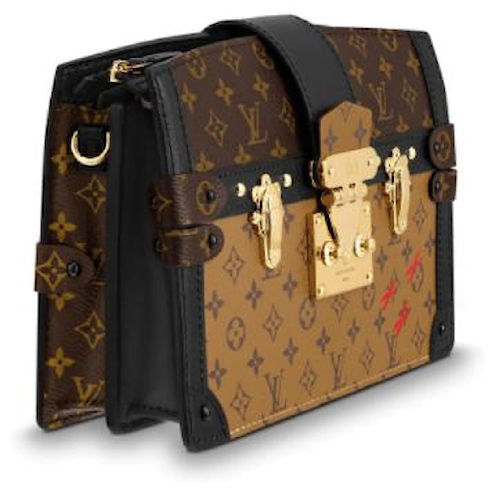 Louis Vuitton LV Trunk Clutch Brown Leather ref.217100 - Joli Closet