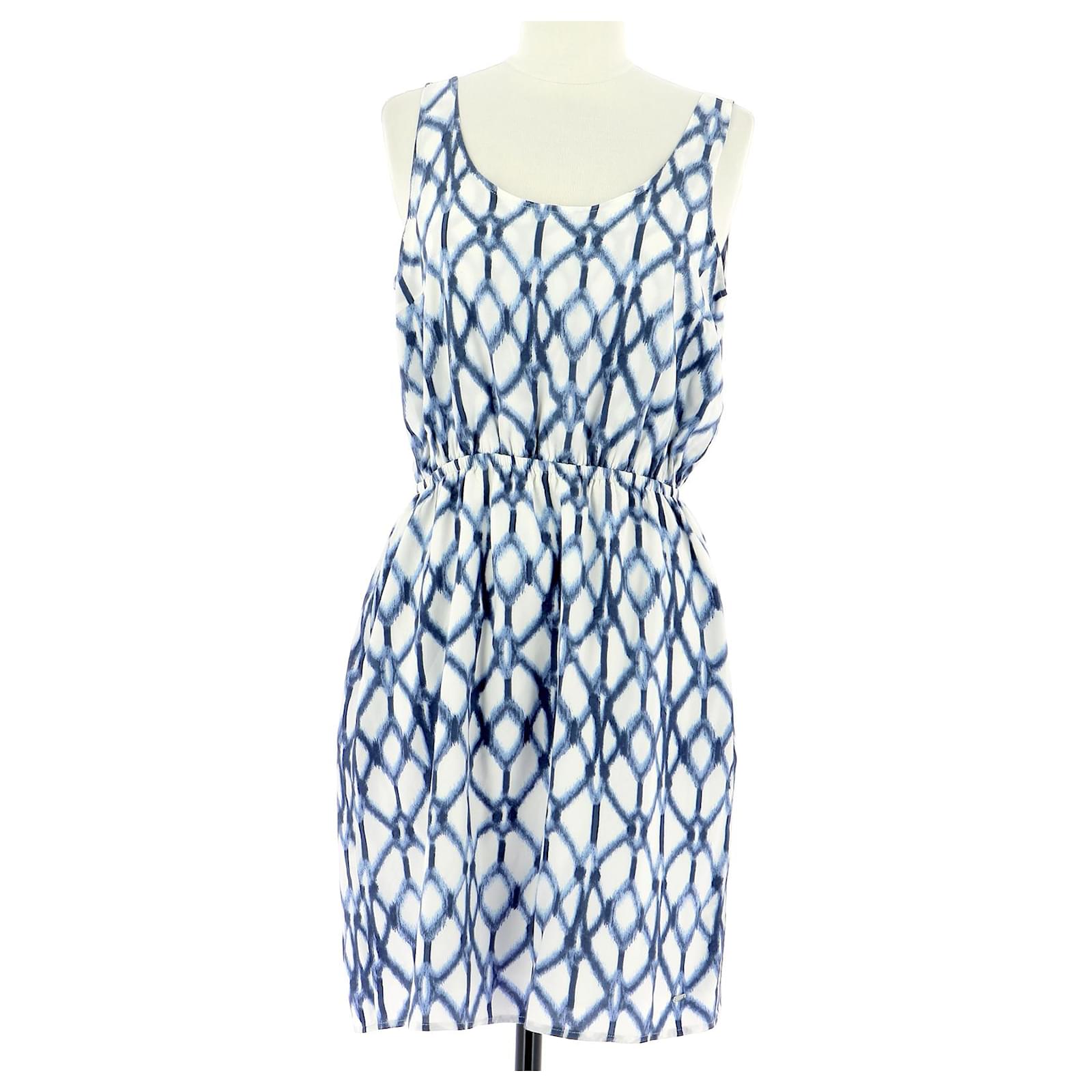 Tommy Hilfiger robe White Viscose ref.217201 Joli Closet