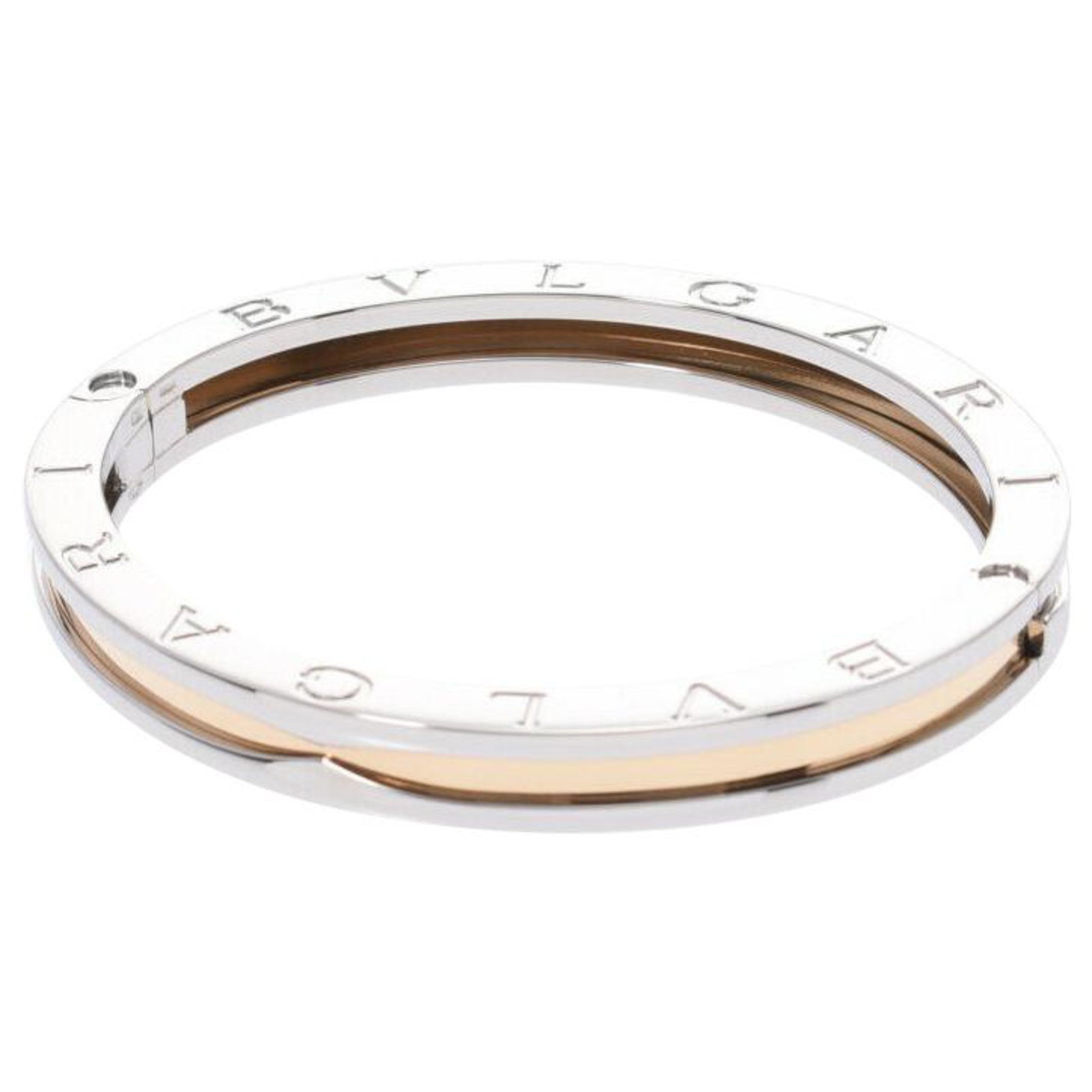 Pulsera Bulgari Plata Oro blanco  - Joli Closet